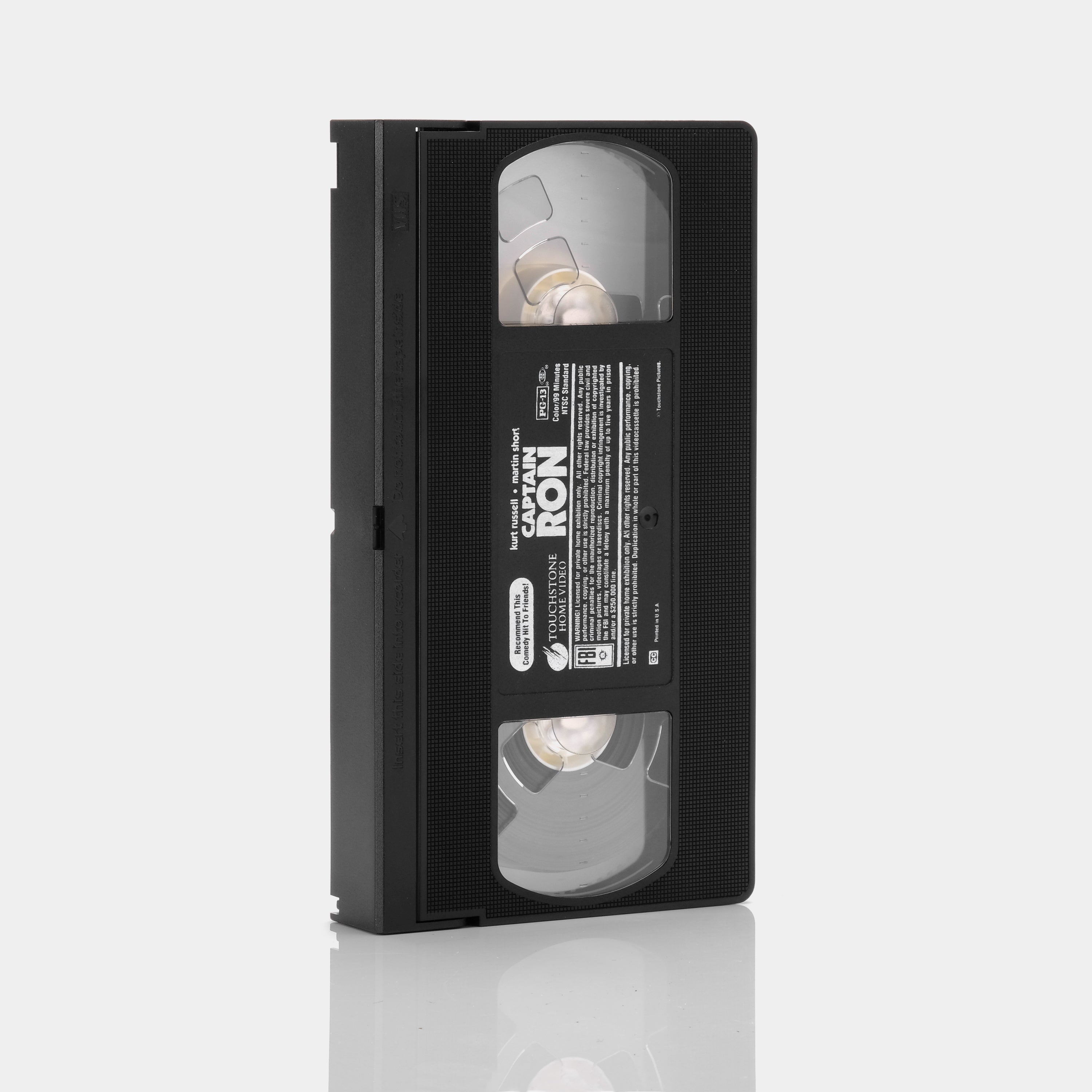 Captain Ron VHS Tape