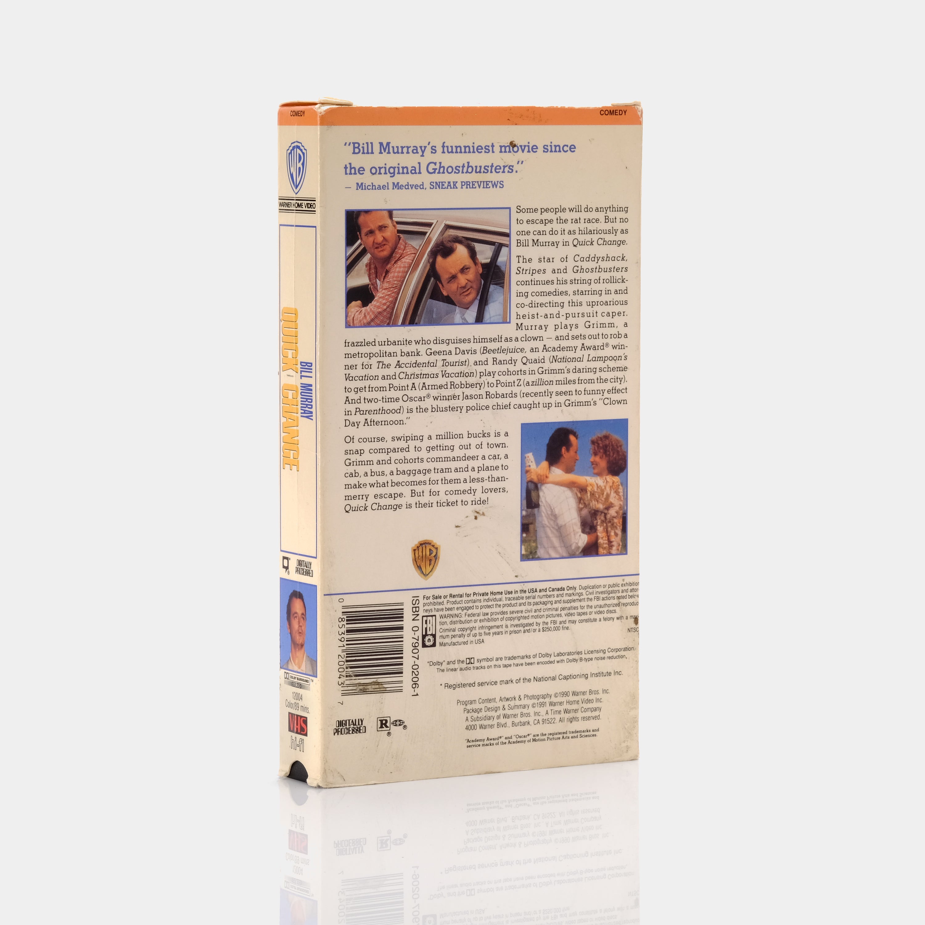 Quick Change VHS Tape