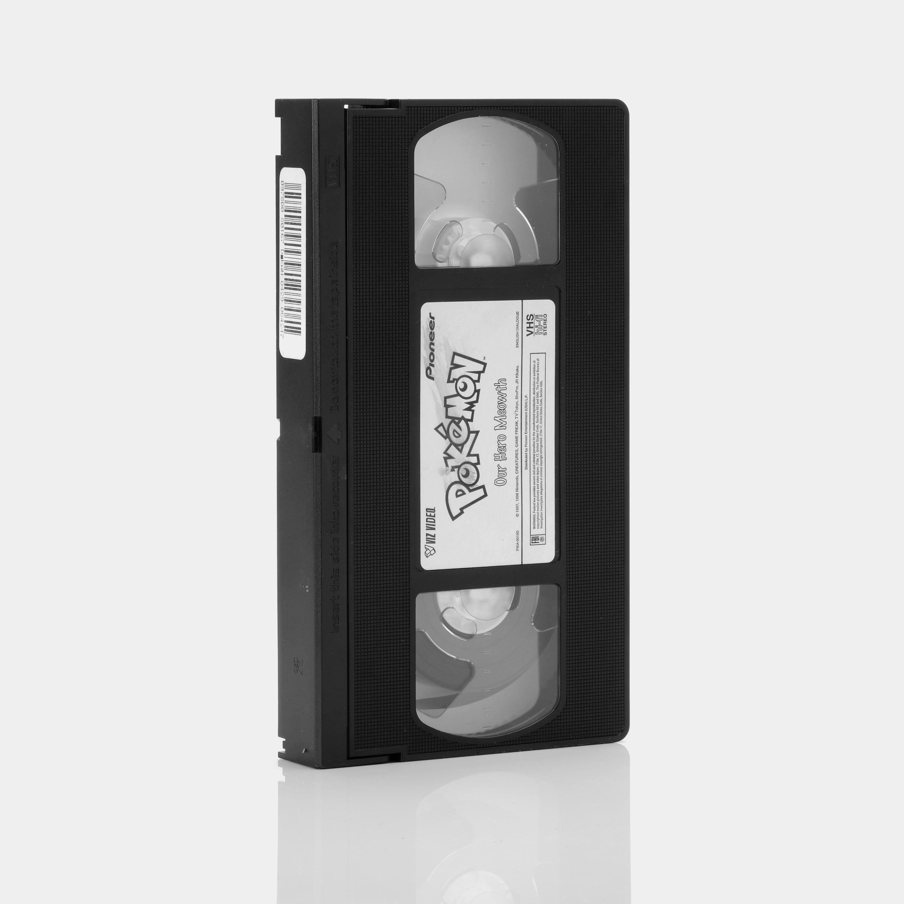 Pokémon: Our Hero Meowth VHS Tape