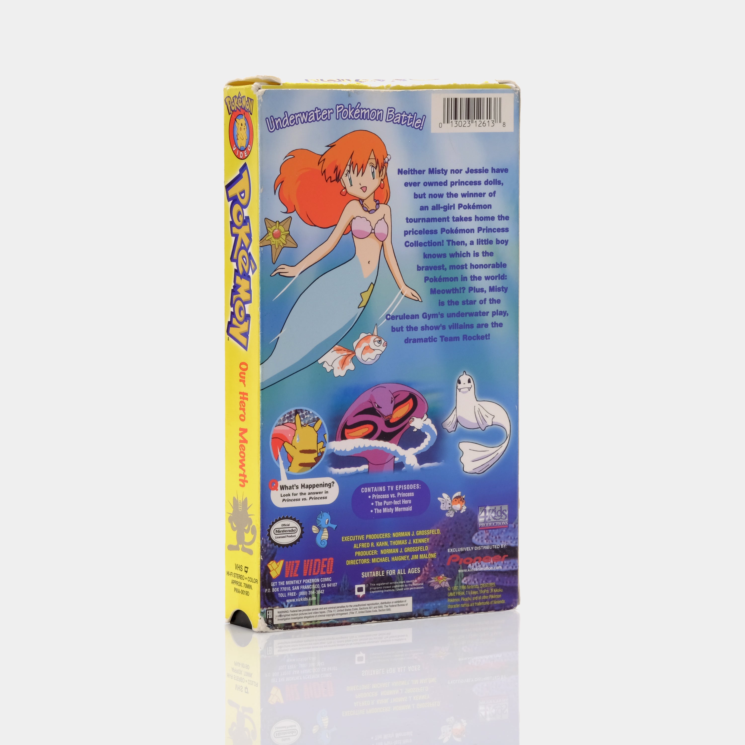 Pokémon: Our Hero Meowth VHS Tape