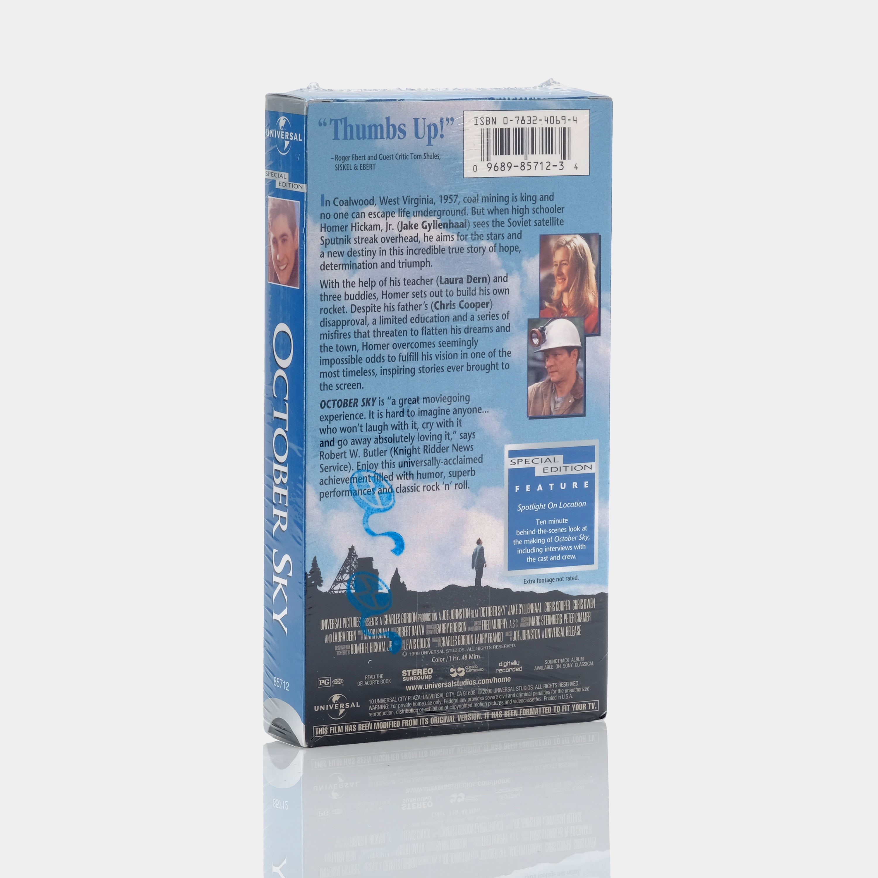 October Sky (Sealed) VHS Tape