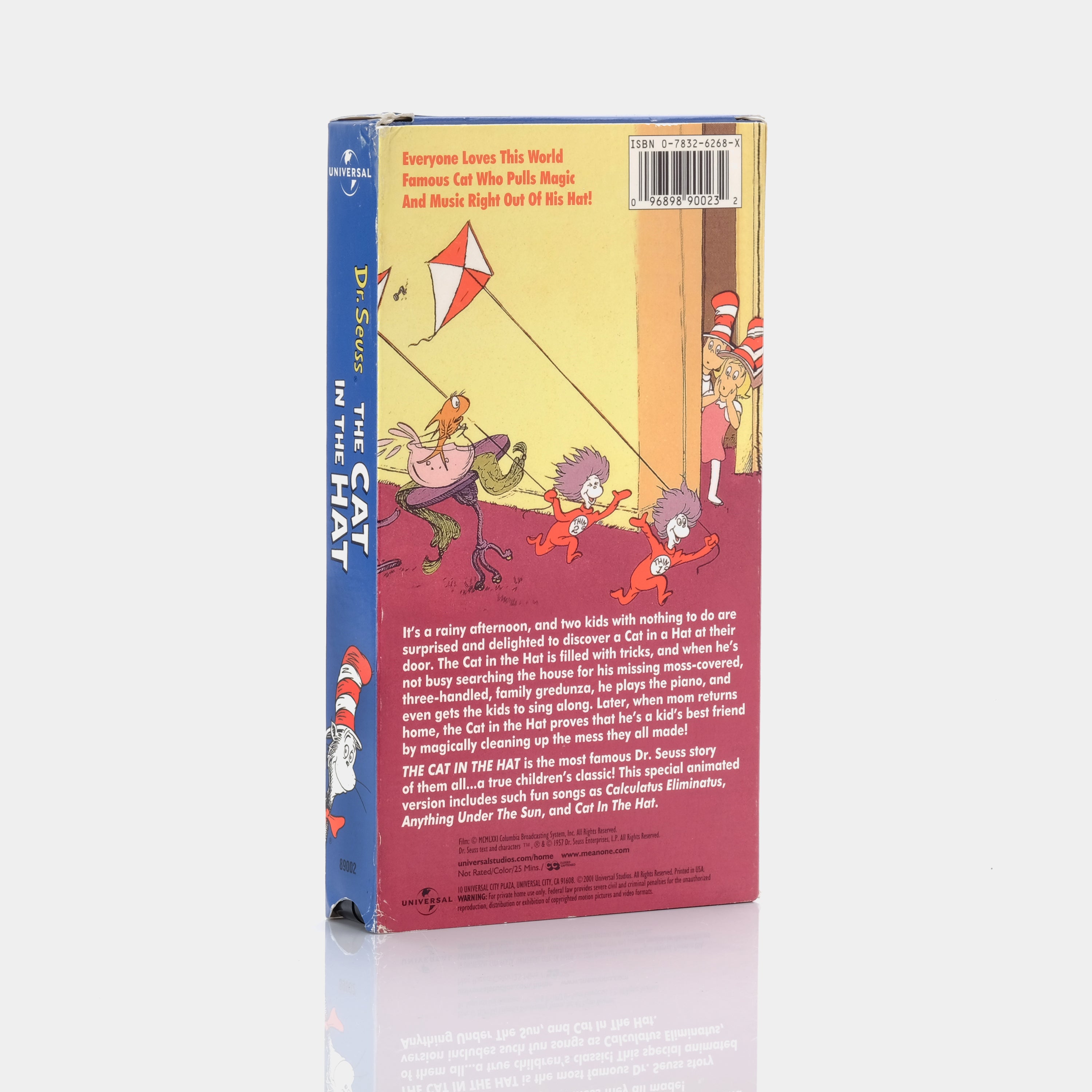 Dr. Seuss The Cat In the Hat VHS Tape