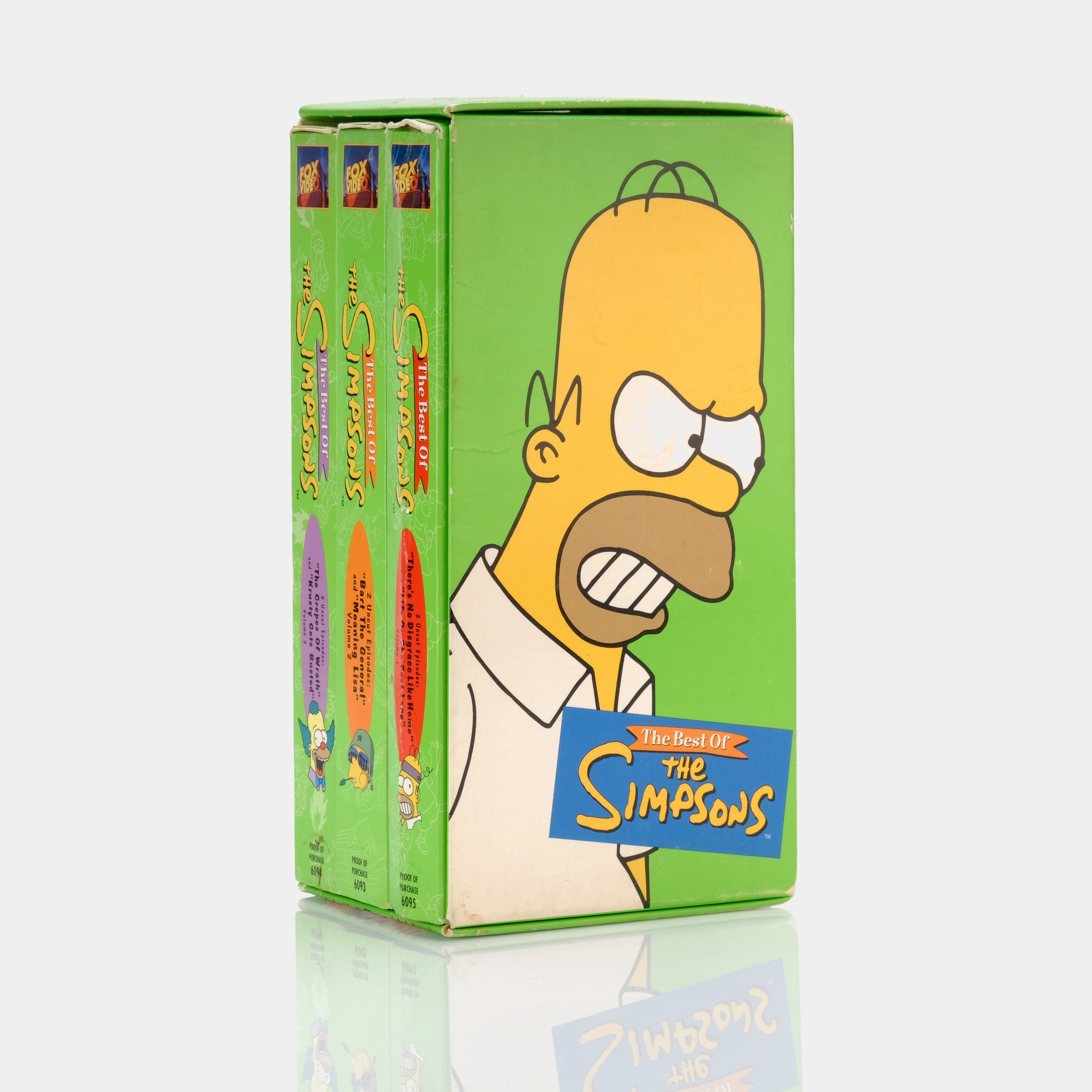 The Best Of The Simpsons VHS Tape Set