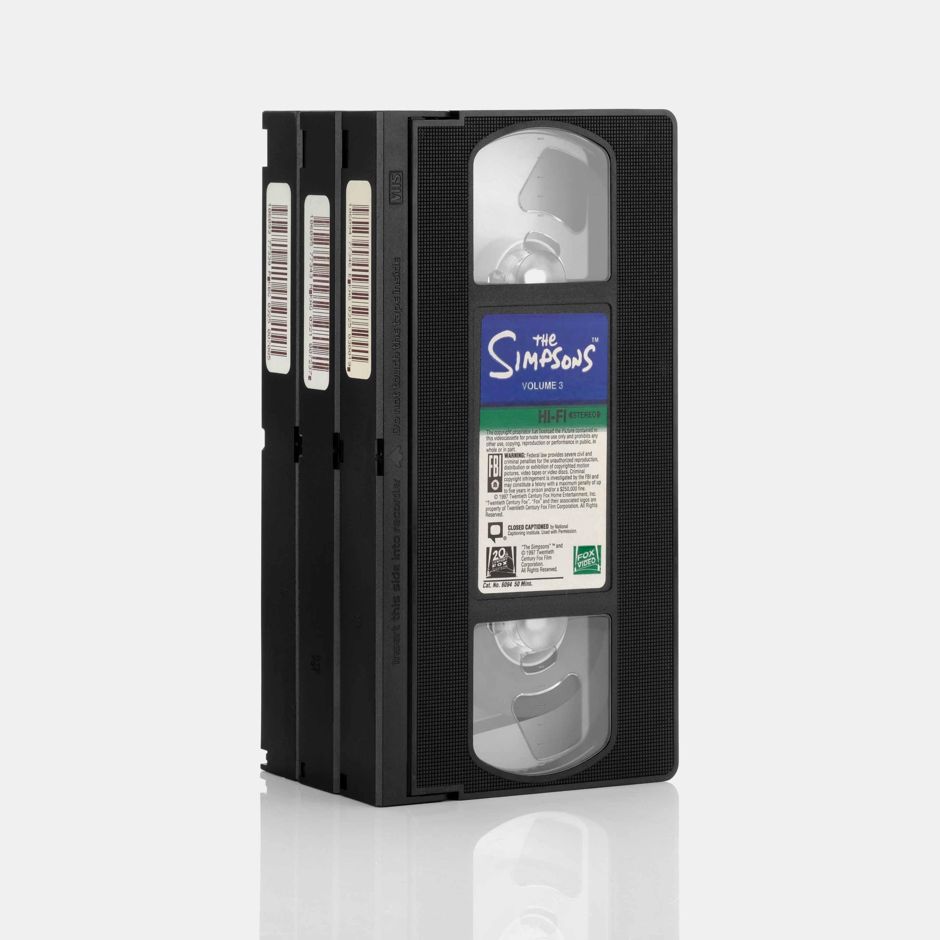 The Best Of The Simpsons VHS Tape Set