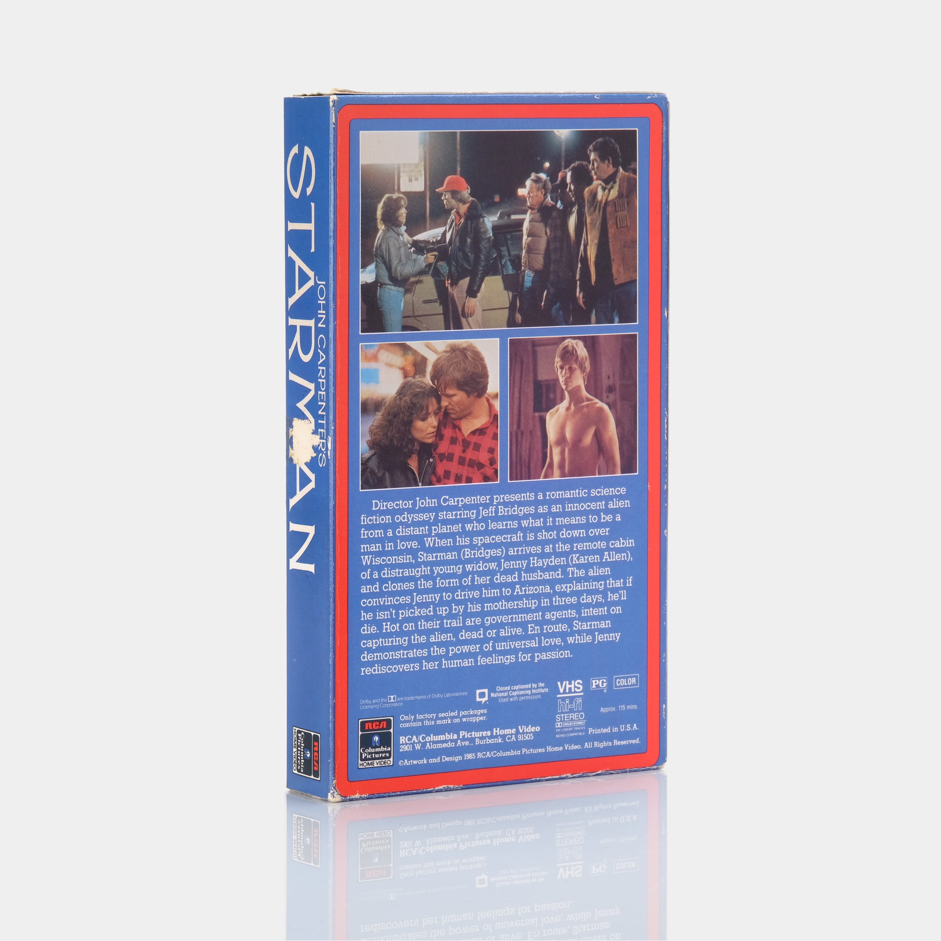 Starman VHS Tape