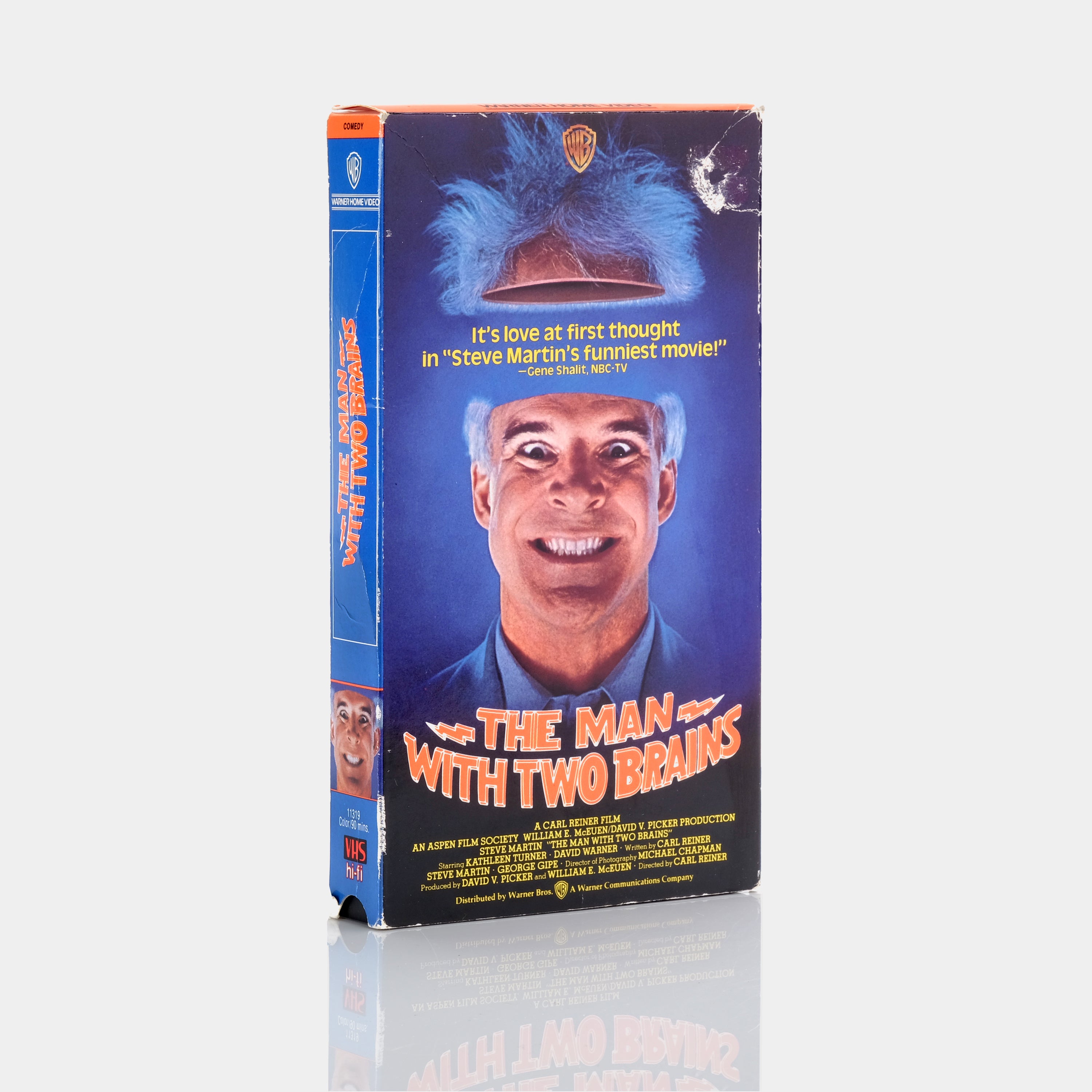 The Man with Two Brains VHS Tape