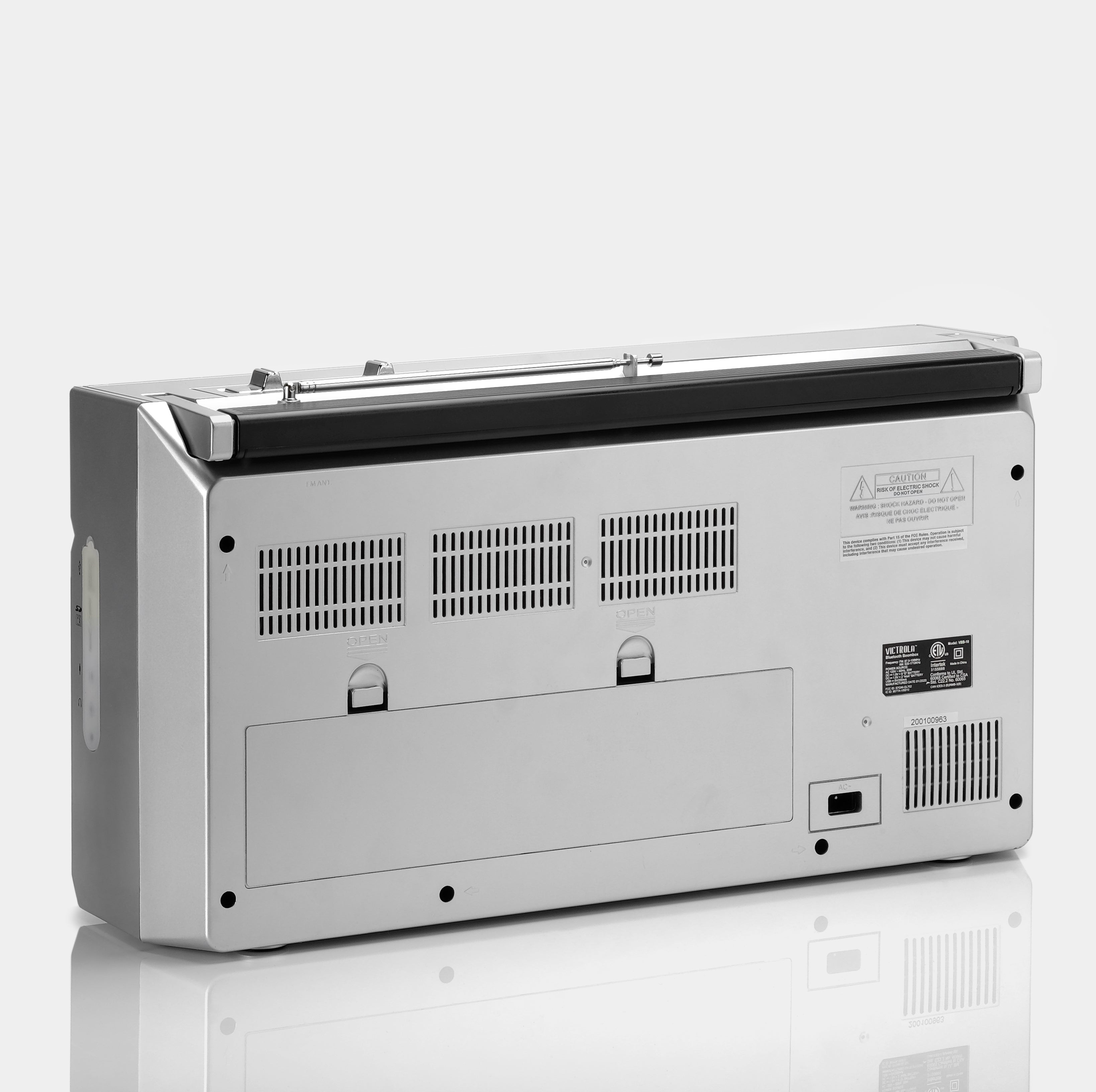 Victrola Bluetooth AM/FM Boombox Cassette Player