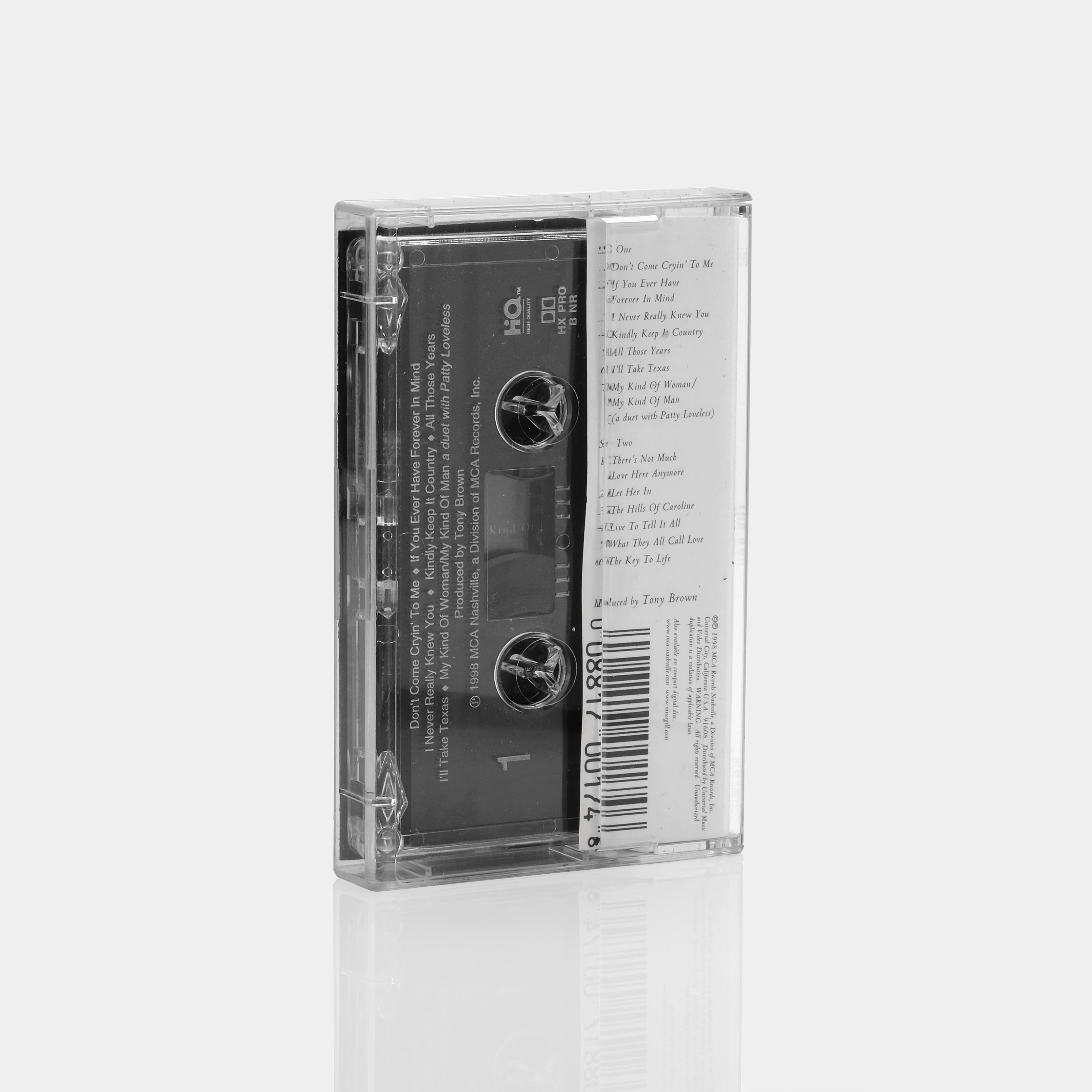 Vince Gill - The Key Cassette Tape