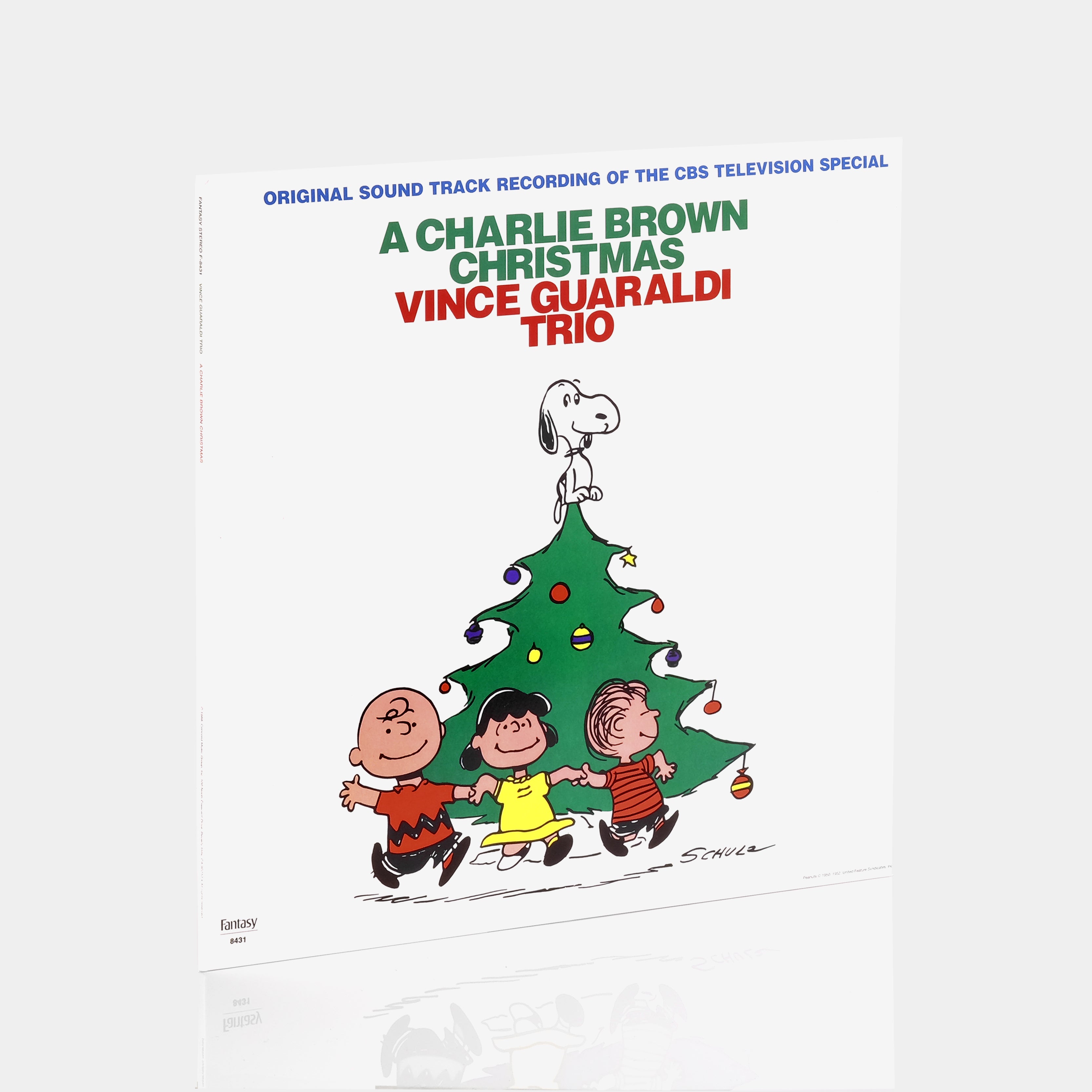 Vince Guaraldi Trio - A Charlie Brown Christmas LP Snowflake Picture Disc Vinyl Record