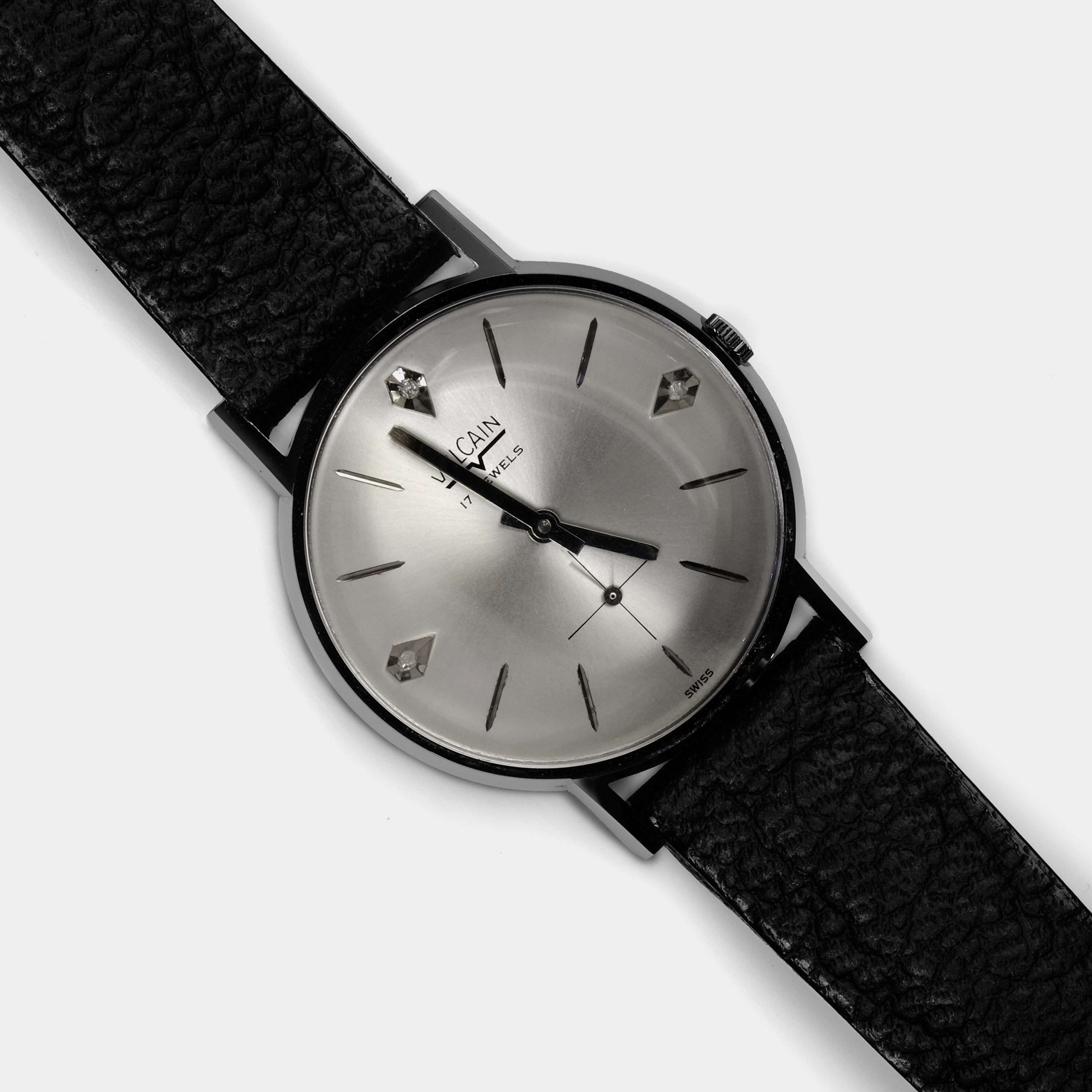 Vulcain Troy Sub-Seconds Complete Kit Circa 1960s Wristwatch (New Old Stock)