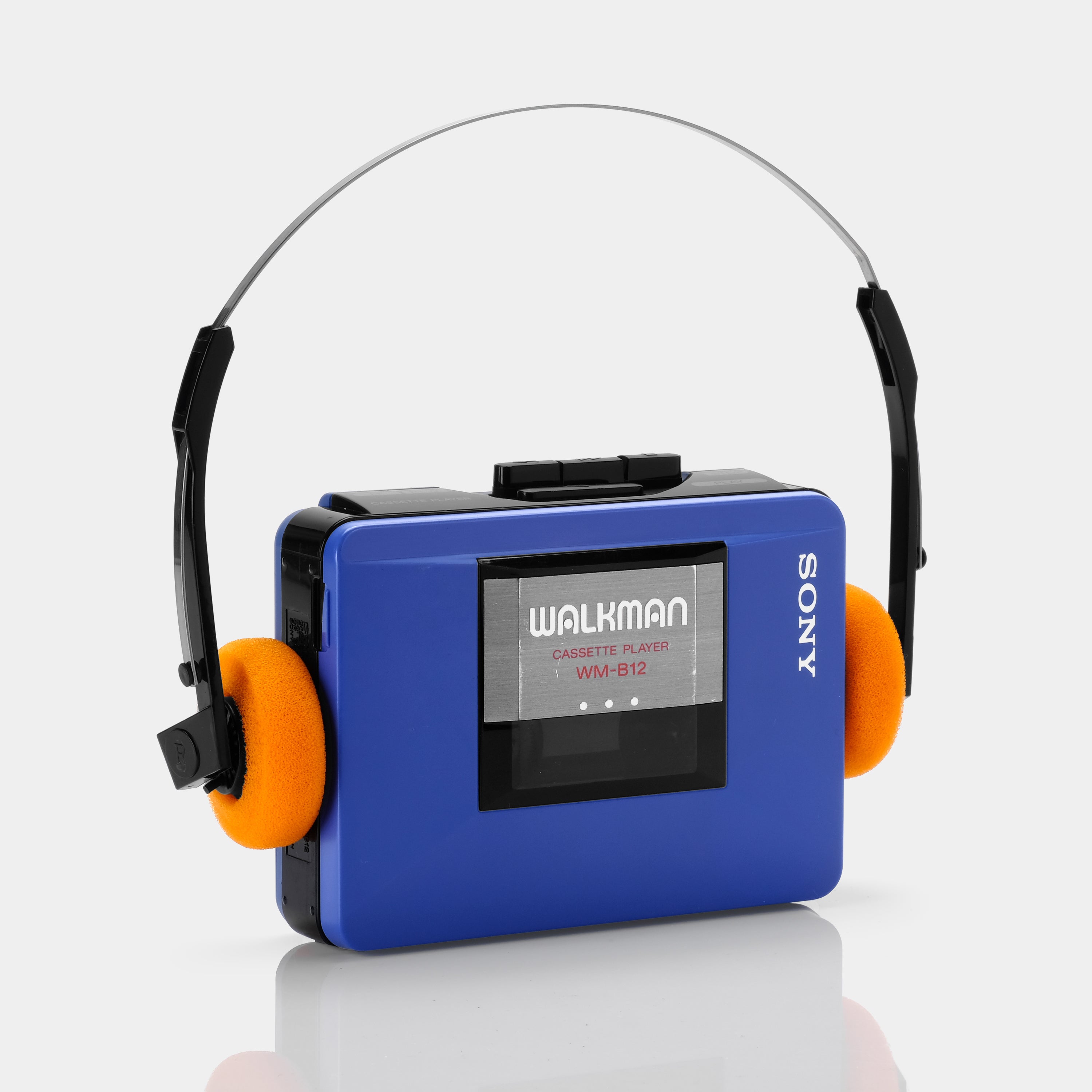 Sony Walkman WM-A12/B12 Blue Portable Cassette Player