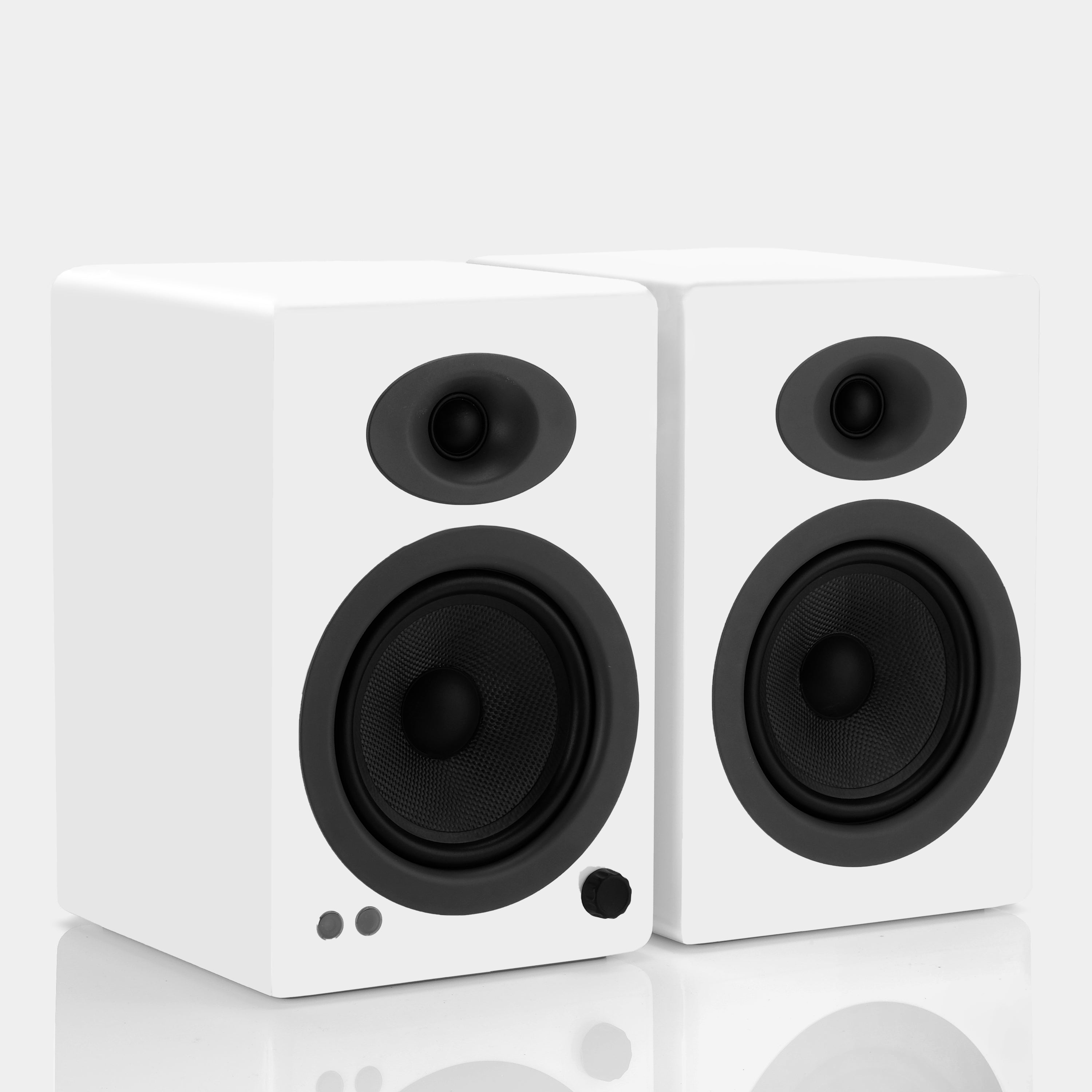 Audioengine A5+ White Wireless Home Music System With Bluetooth