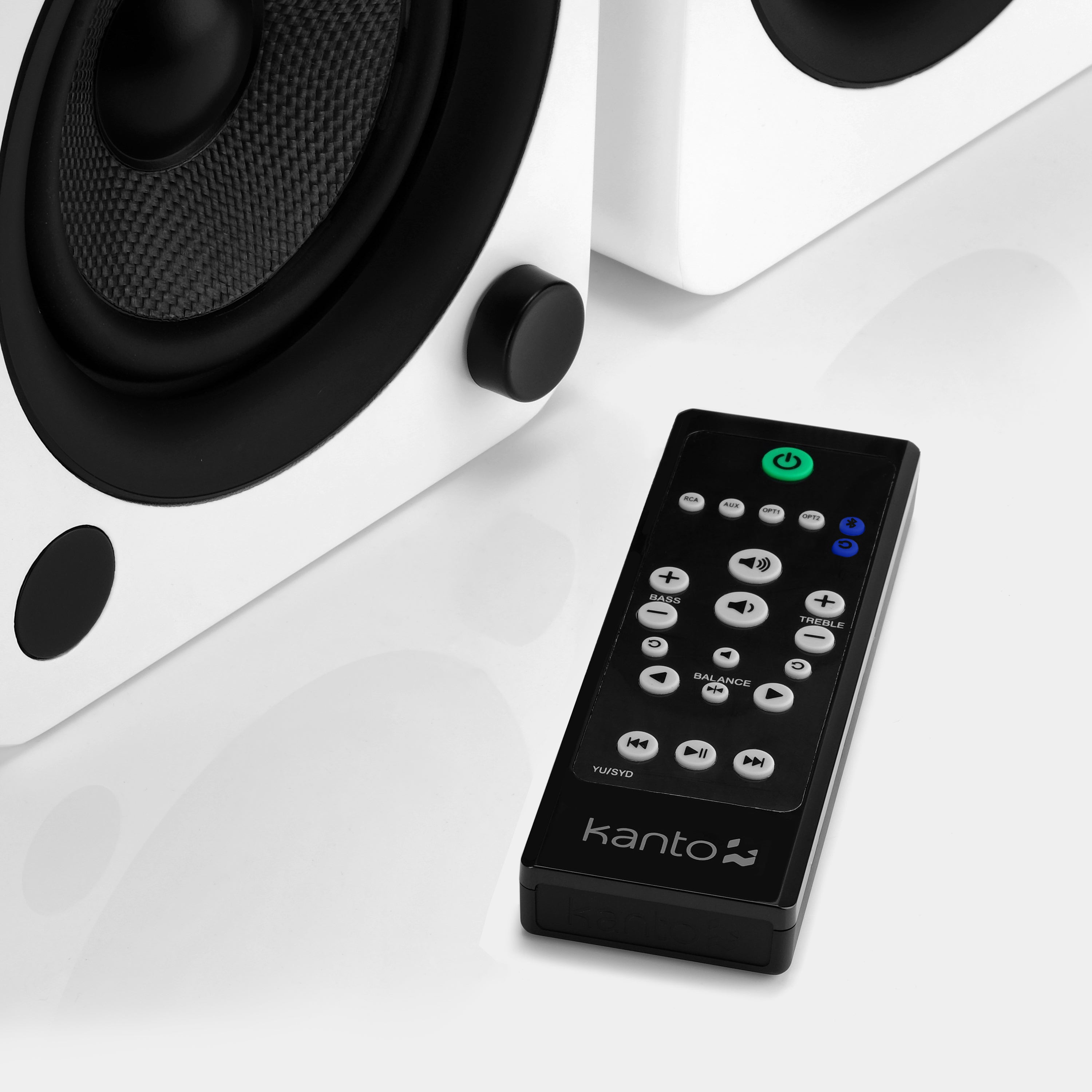 Kanto YU4 Powered Speakers - Matte White