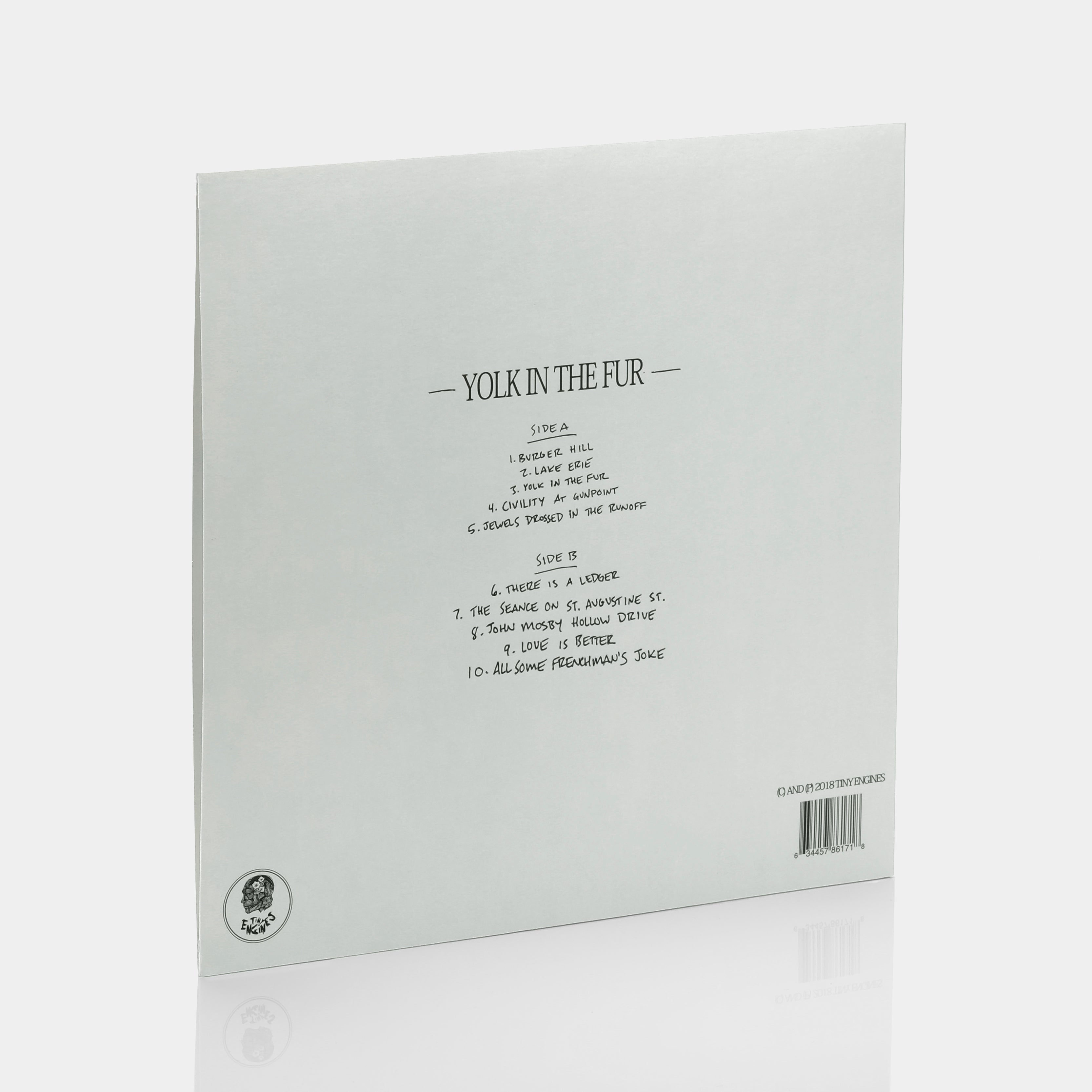 Wild Pink - Yolk In The Fur LP Blue Vinyl Record