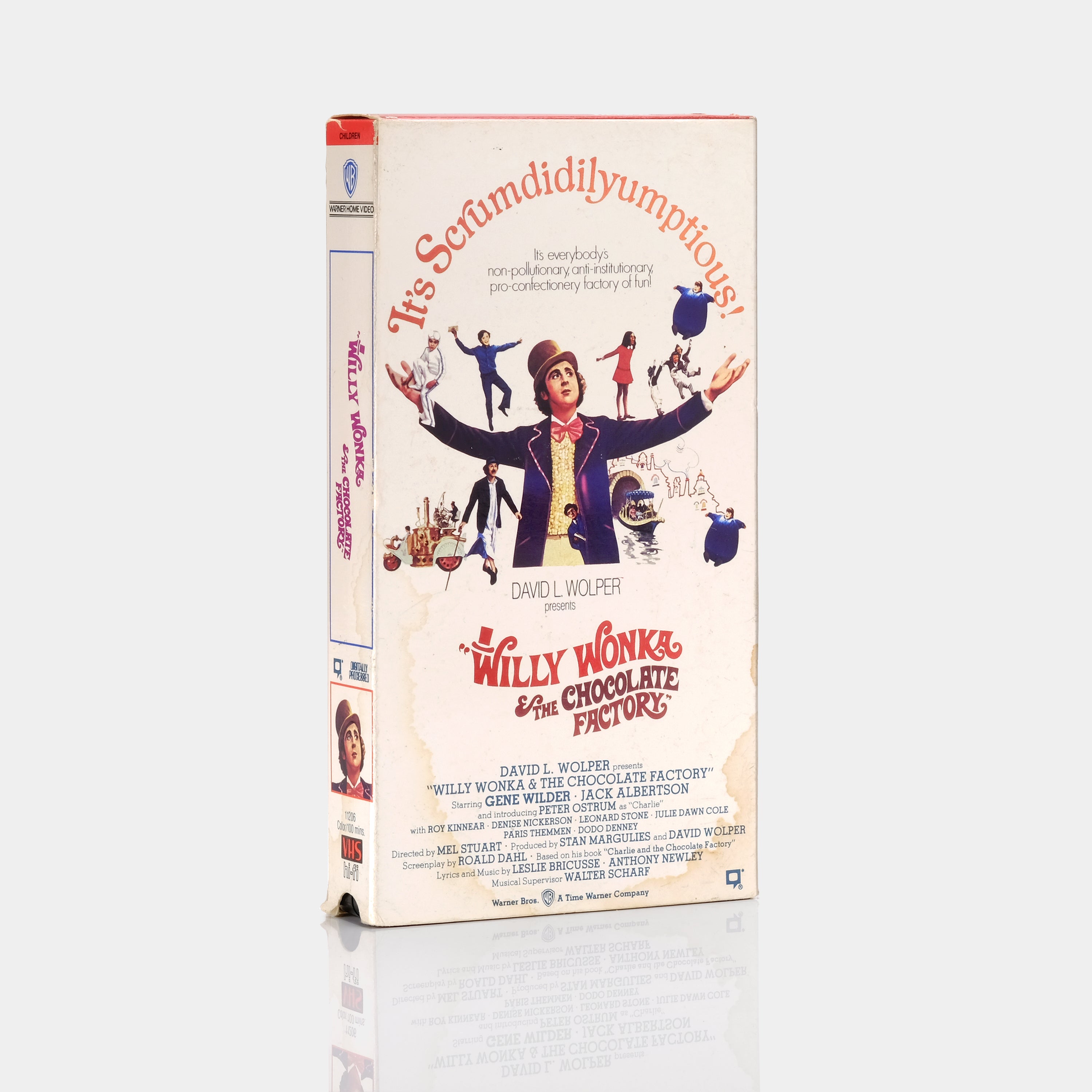 Willy Wonka & the Chocolate Factory VHS Tape