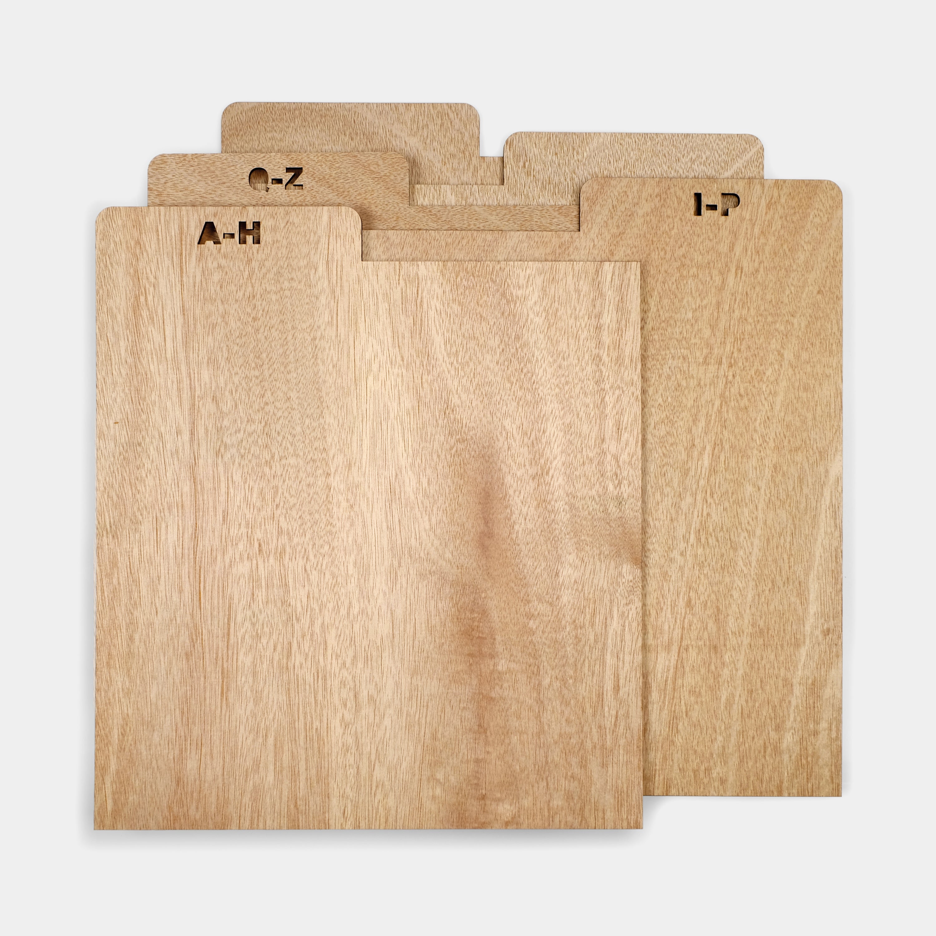 Crosley A-Z Wood Record Crate Dividers