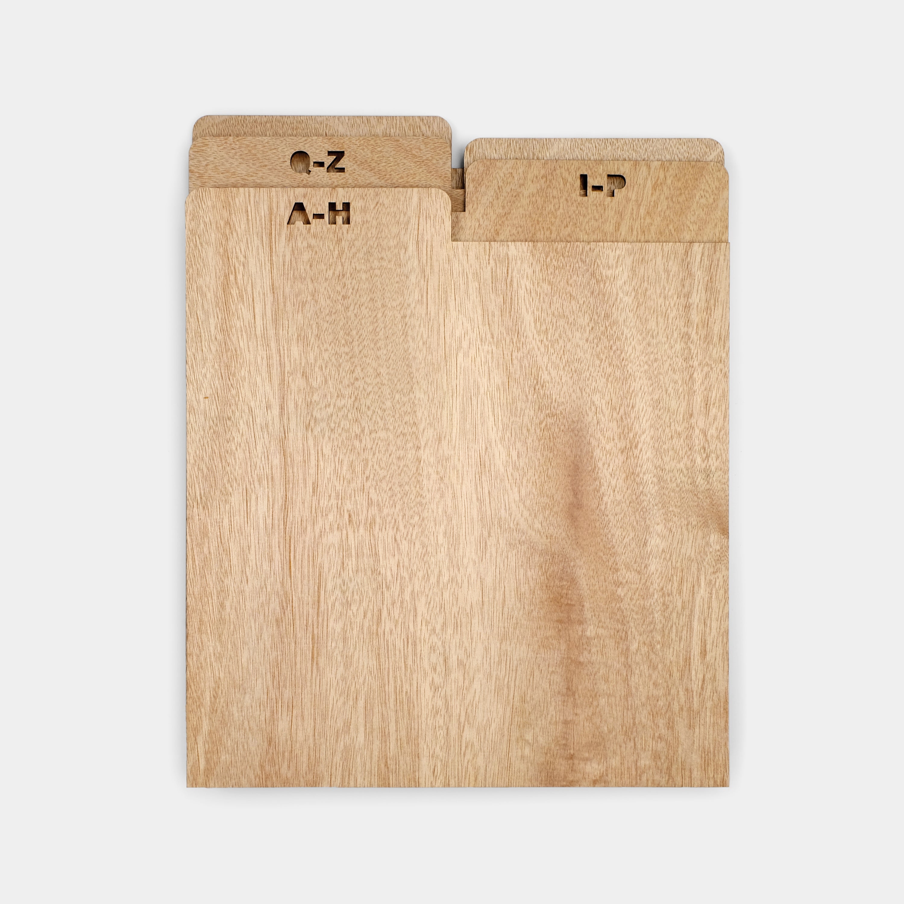 Crosley A-Z Wood Record Crate Dividers