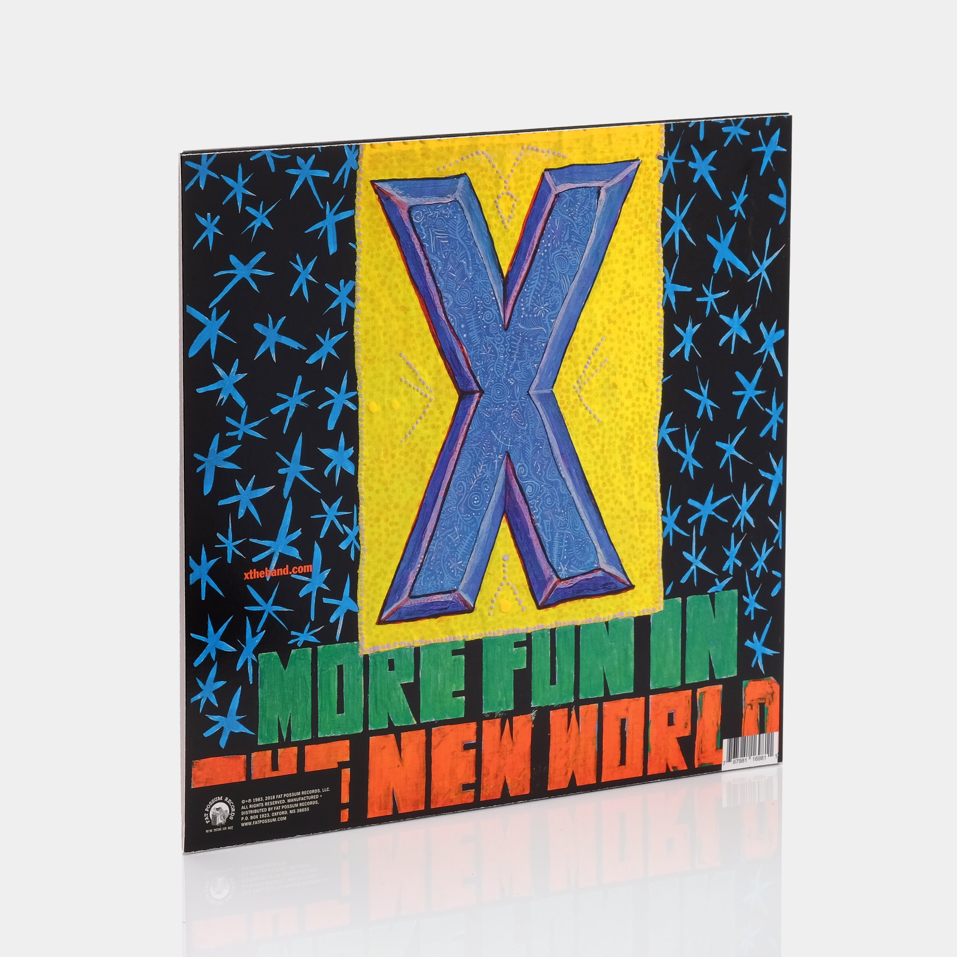 X - More Fun In The New World LP Vinyl Record