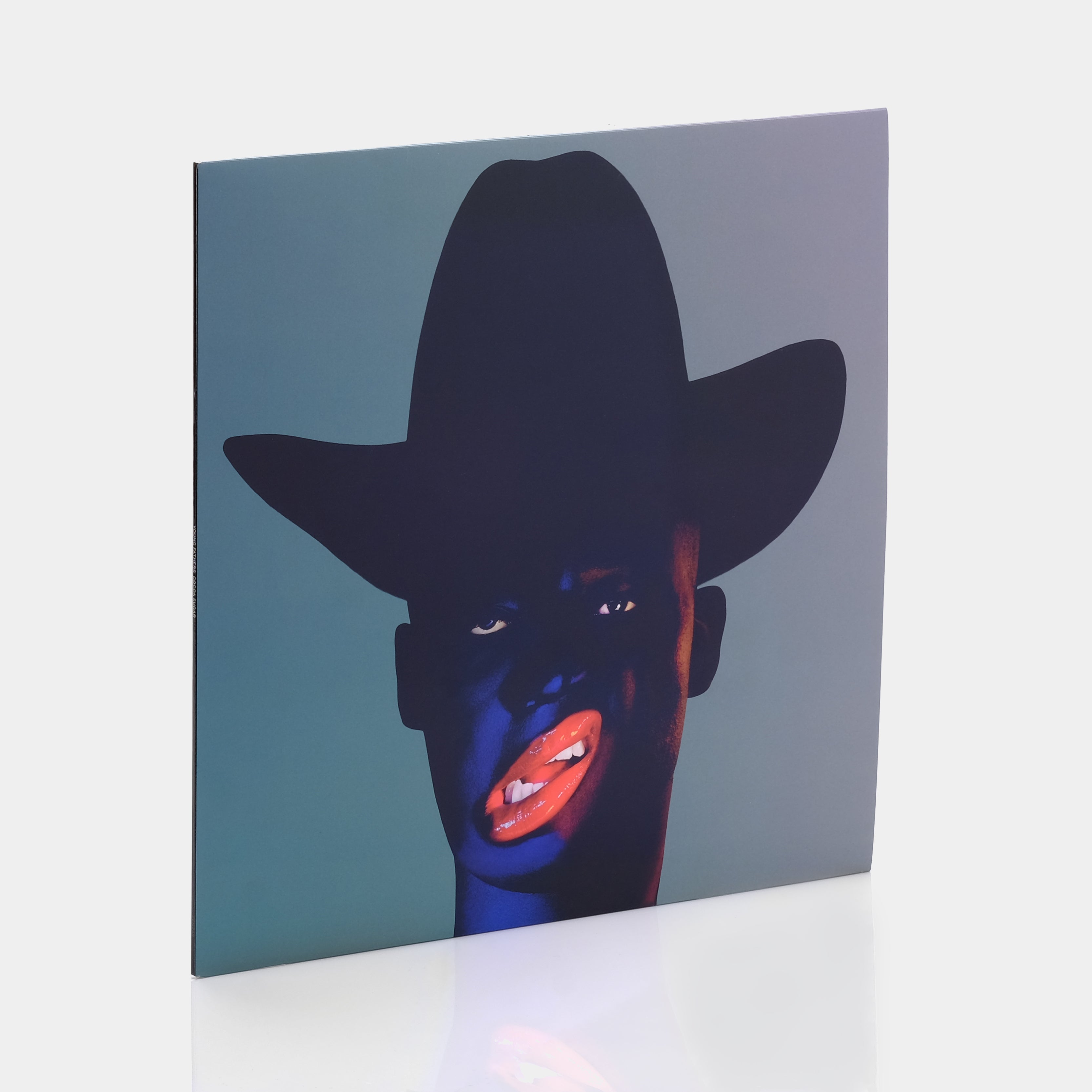 Young Fathers - Cocoa Sugar LP Blue Vinyl Record