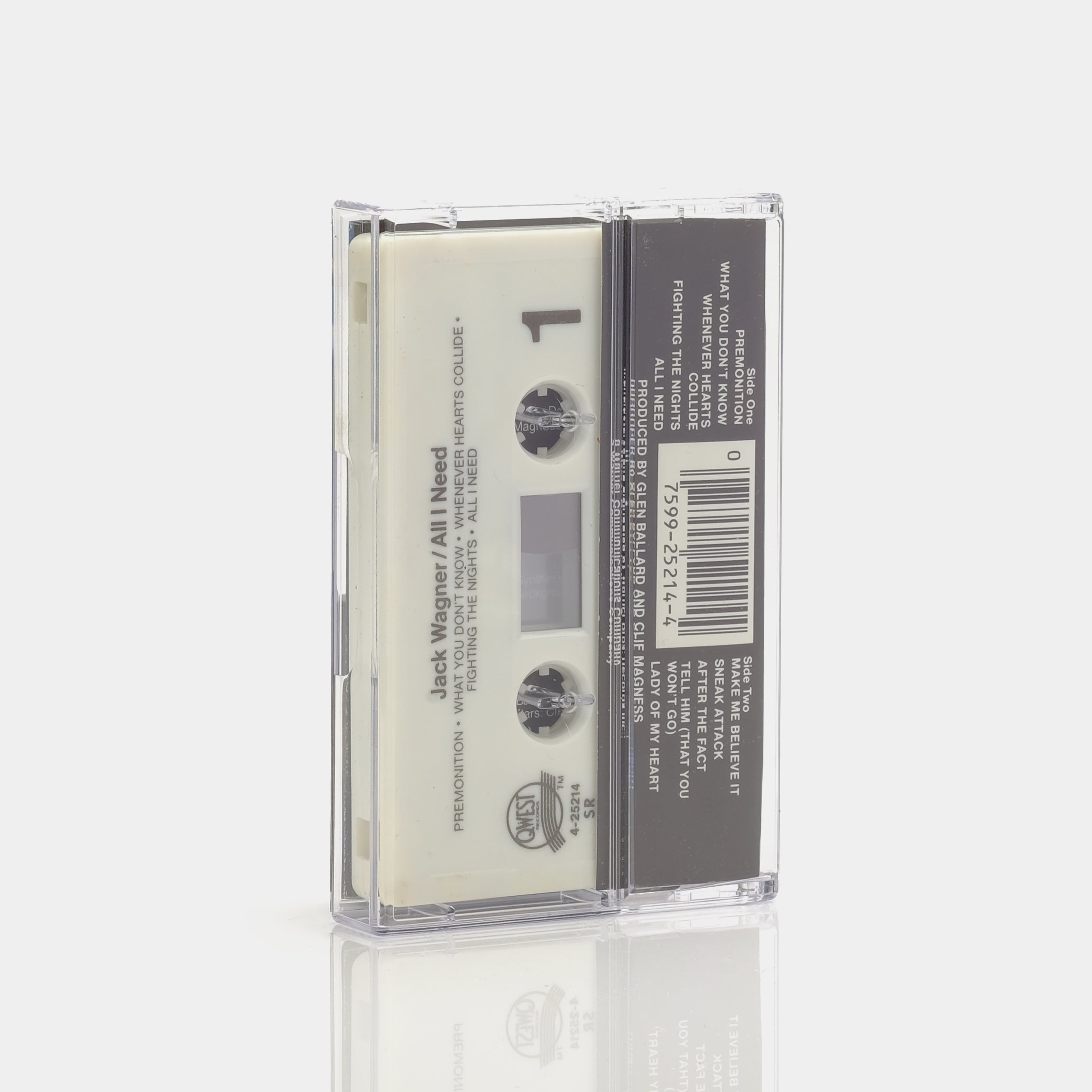 Jack Wagner - All I Need Cassette Tape