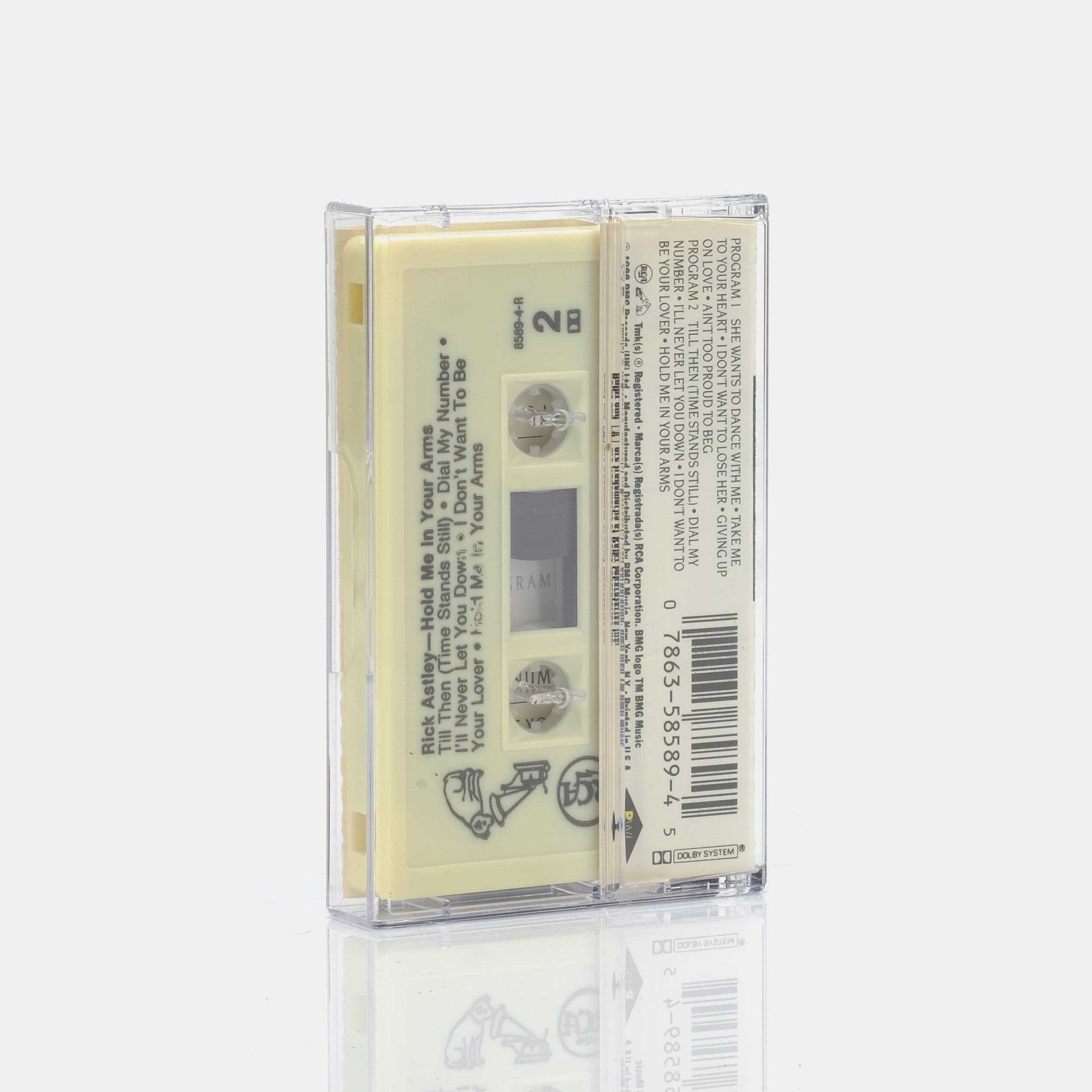 Rick Astley - Hold Me In Your Arms Cassette Tape