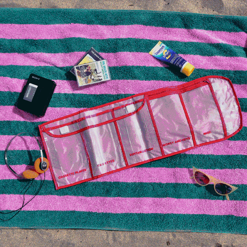 Vintage Beach Bum Nylon Tote Bag