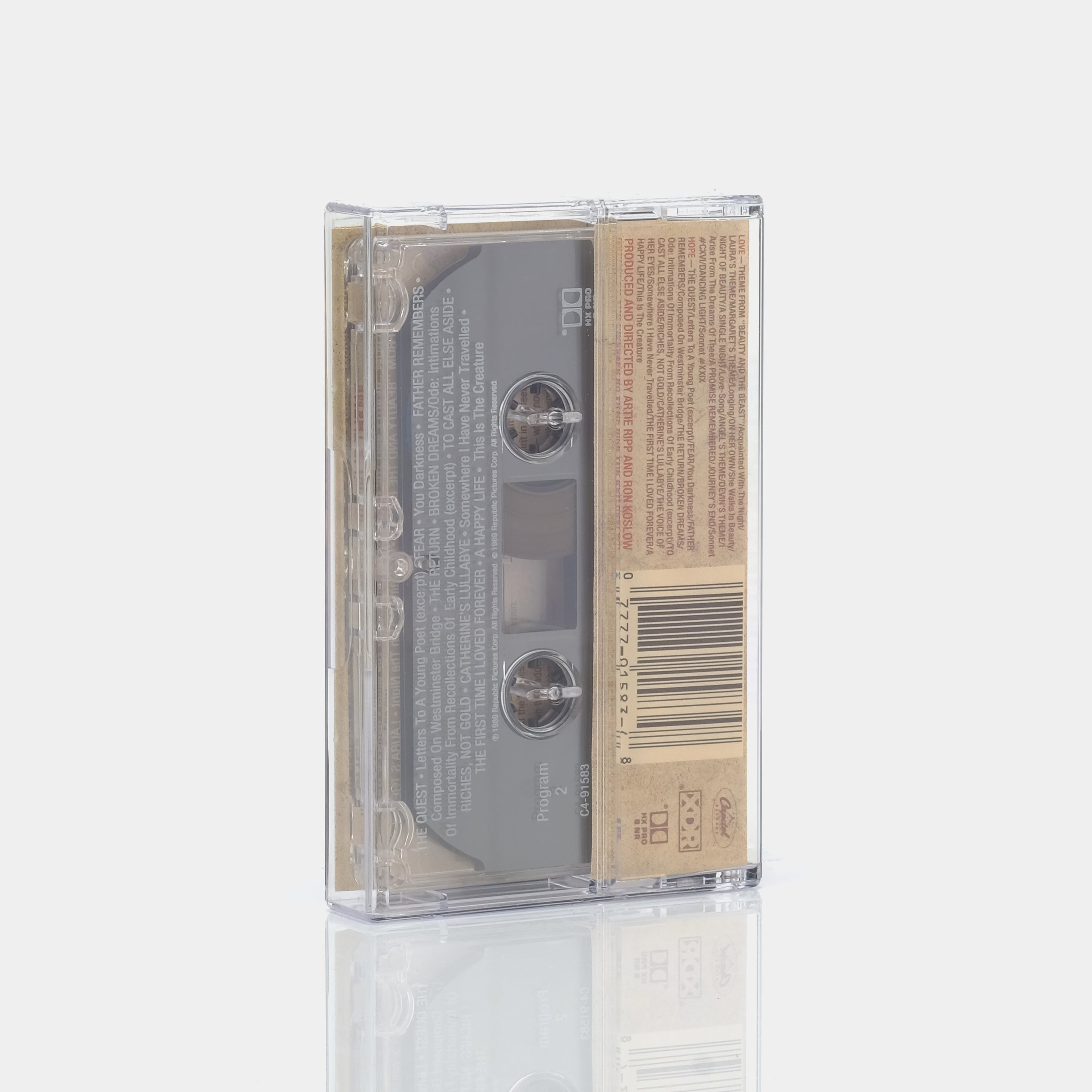 Beauty And The Beast - Of Love And Hope Cassette Tape