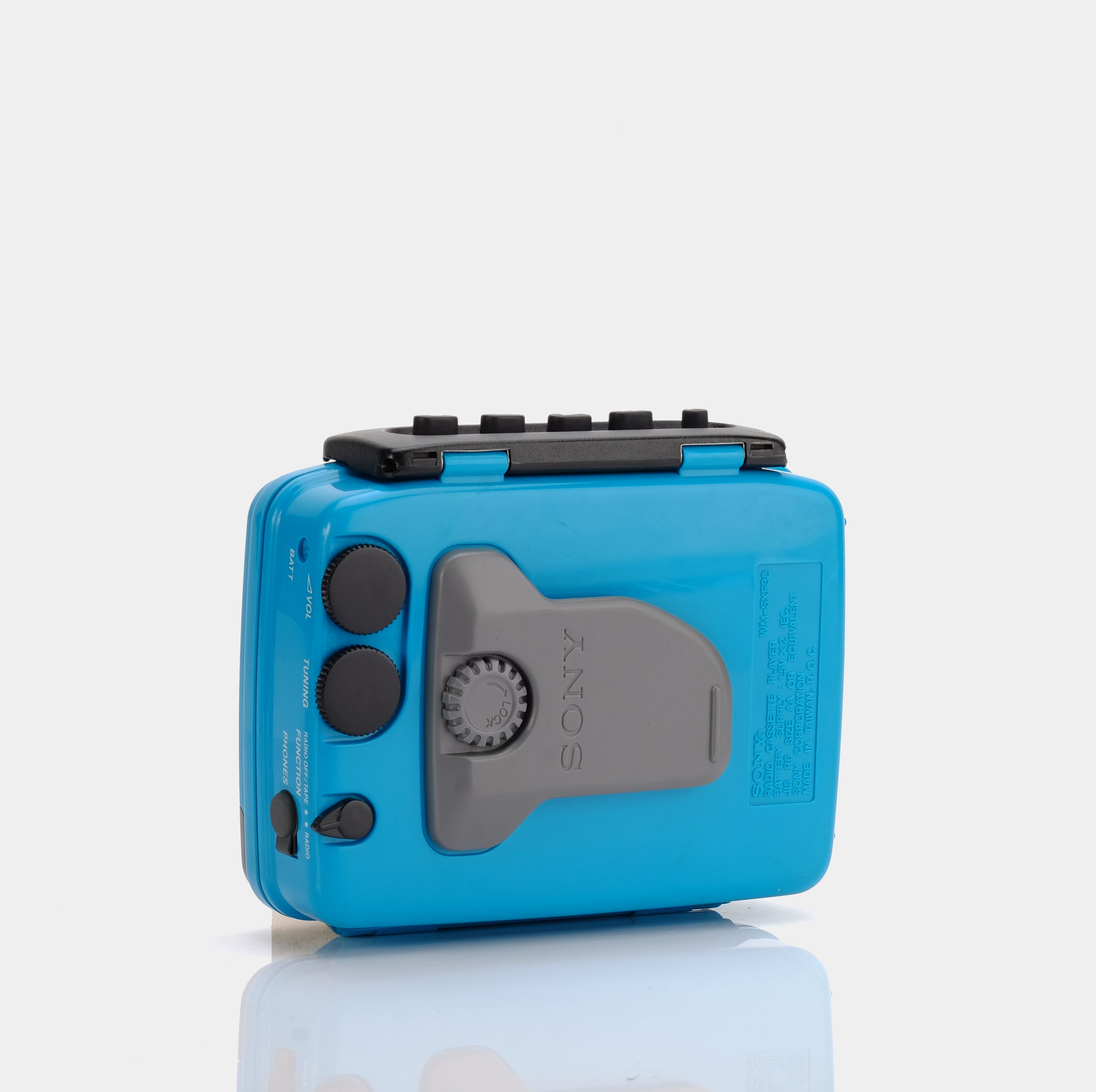 Sony Sports Walkman WM-SXF30 Blue AM/FM Portable Cassette Player