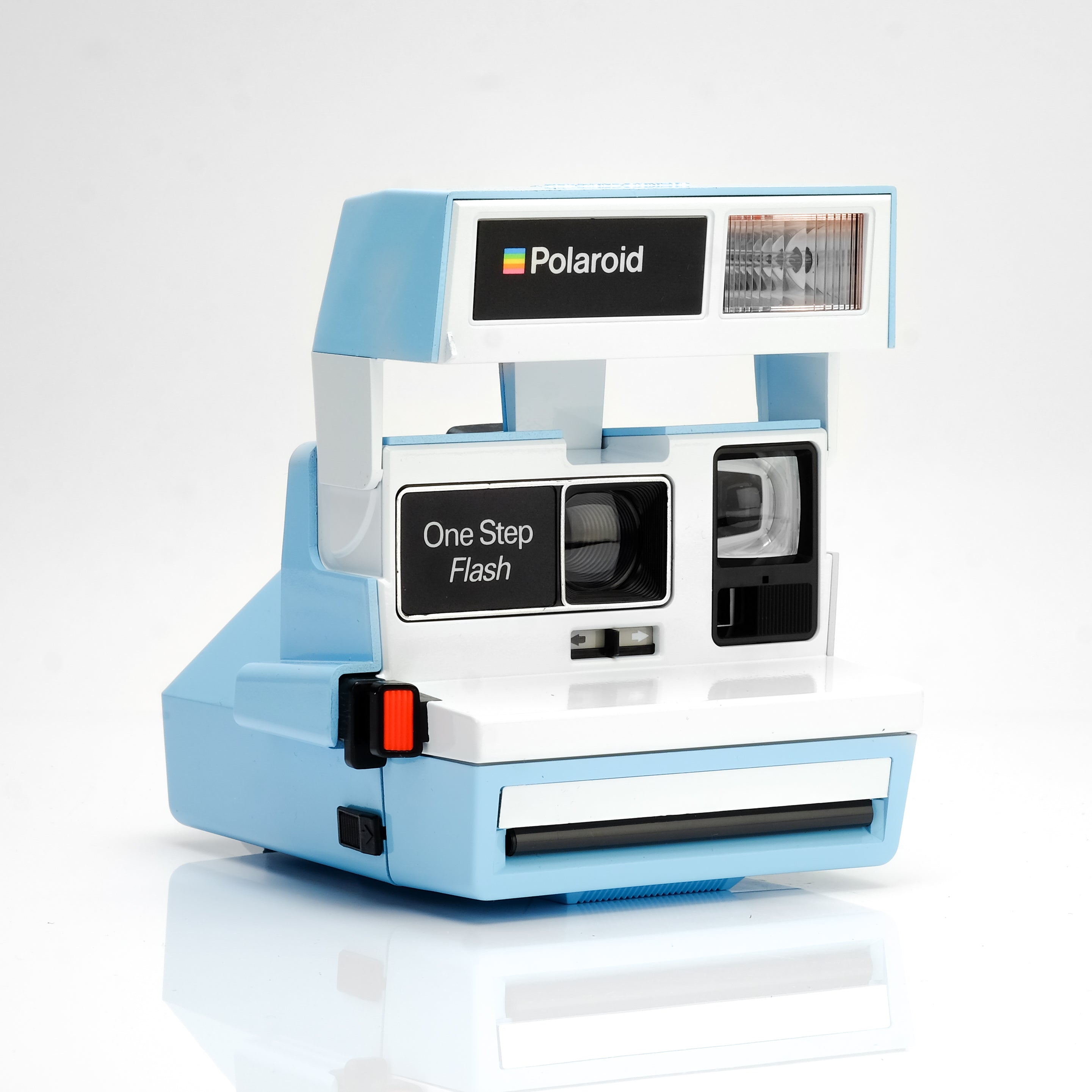 Polaroid 600 Two-Toned Sky Blue Instant Film Camera