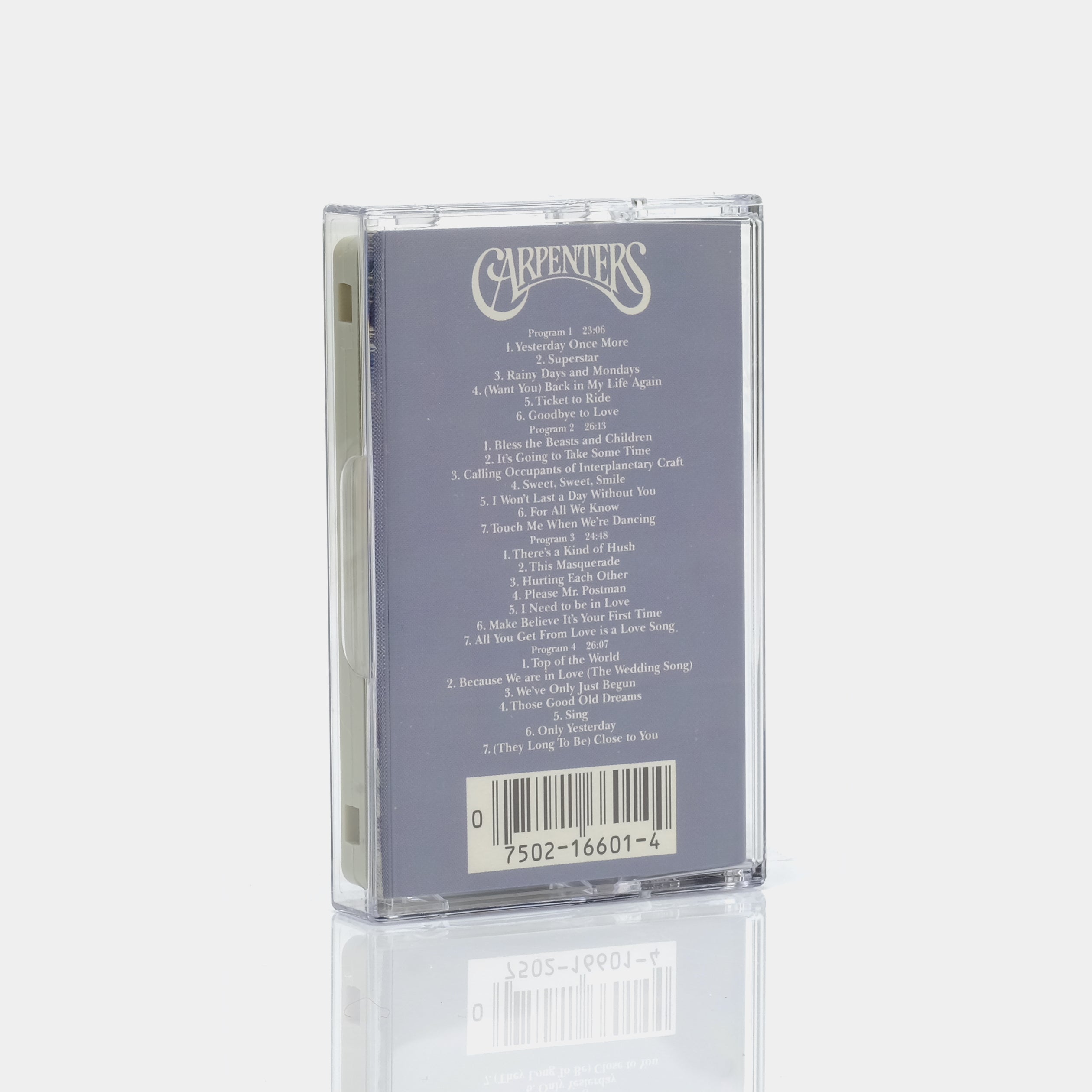 Carpenters - Yesterday Once More Cassette Tape #2