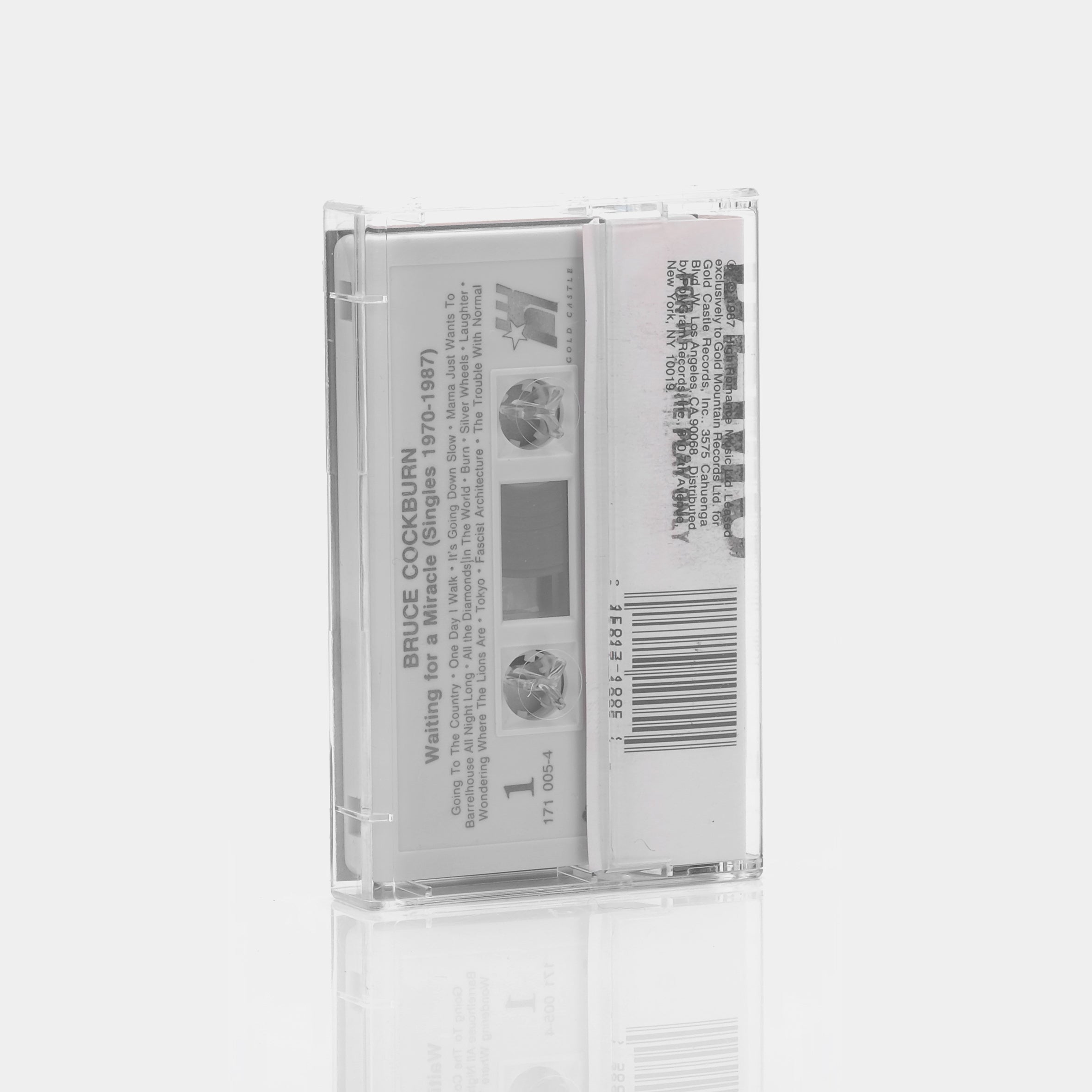 Bruce Cockburn - Waiting For A Miracle (Singles 1970-1980) Cassette Tape