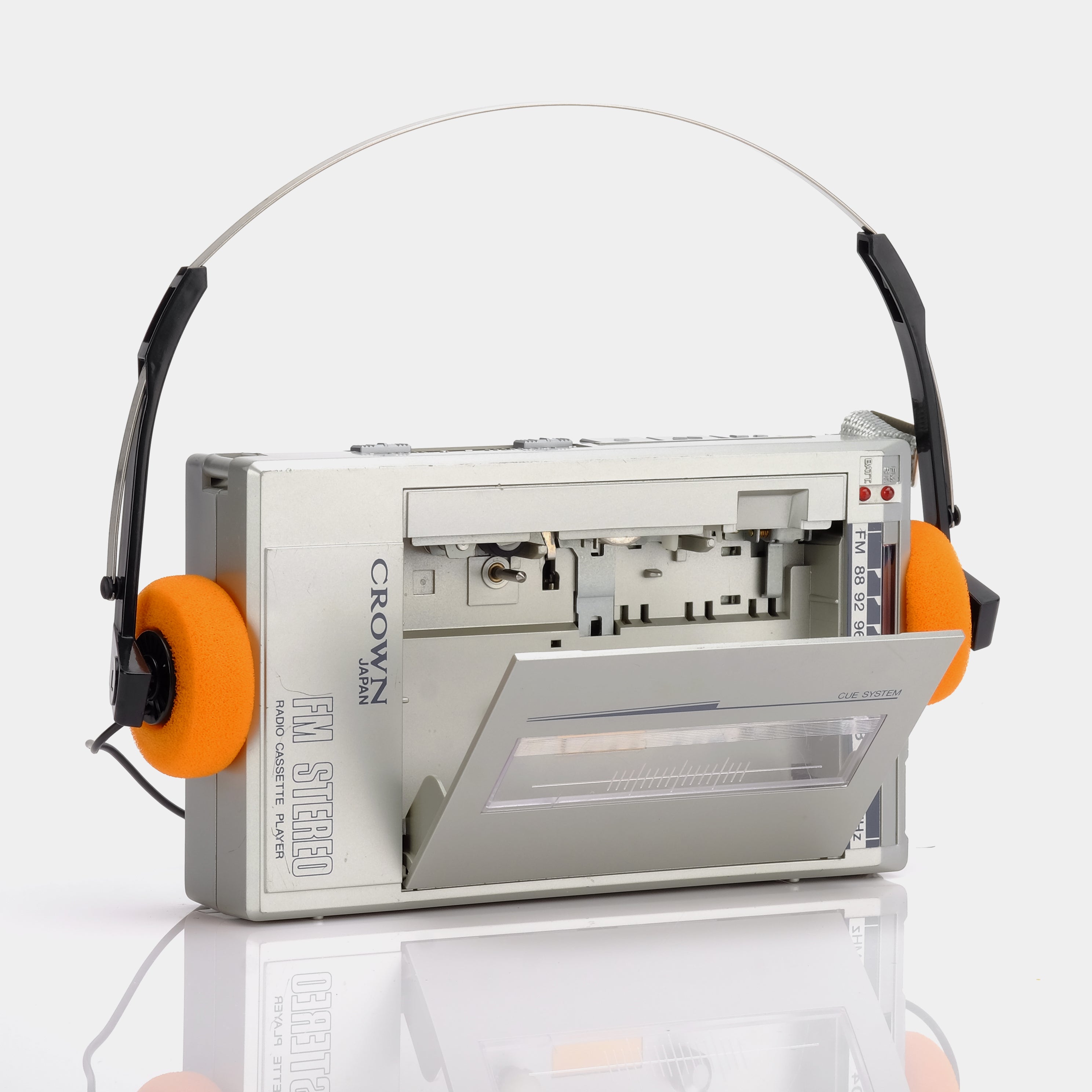 Crown CH-20 AM/FM Portable Cassette Player