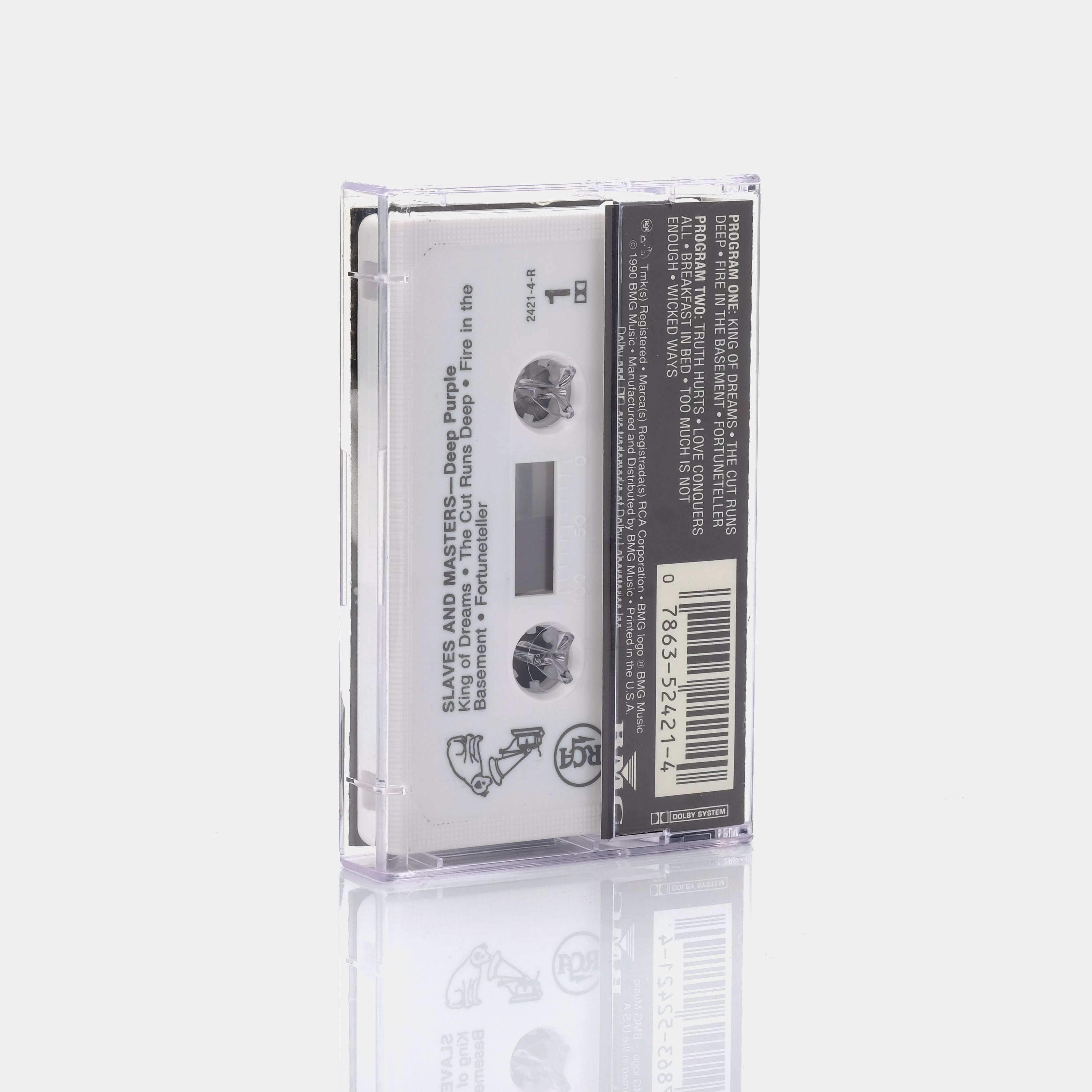 Deep Purple - Slaves and Masters Cassette Tape