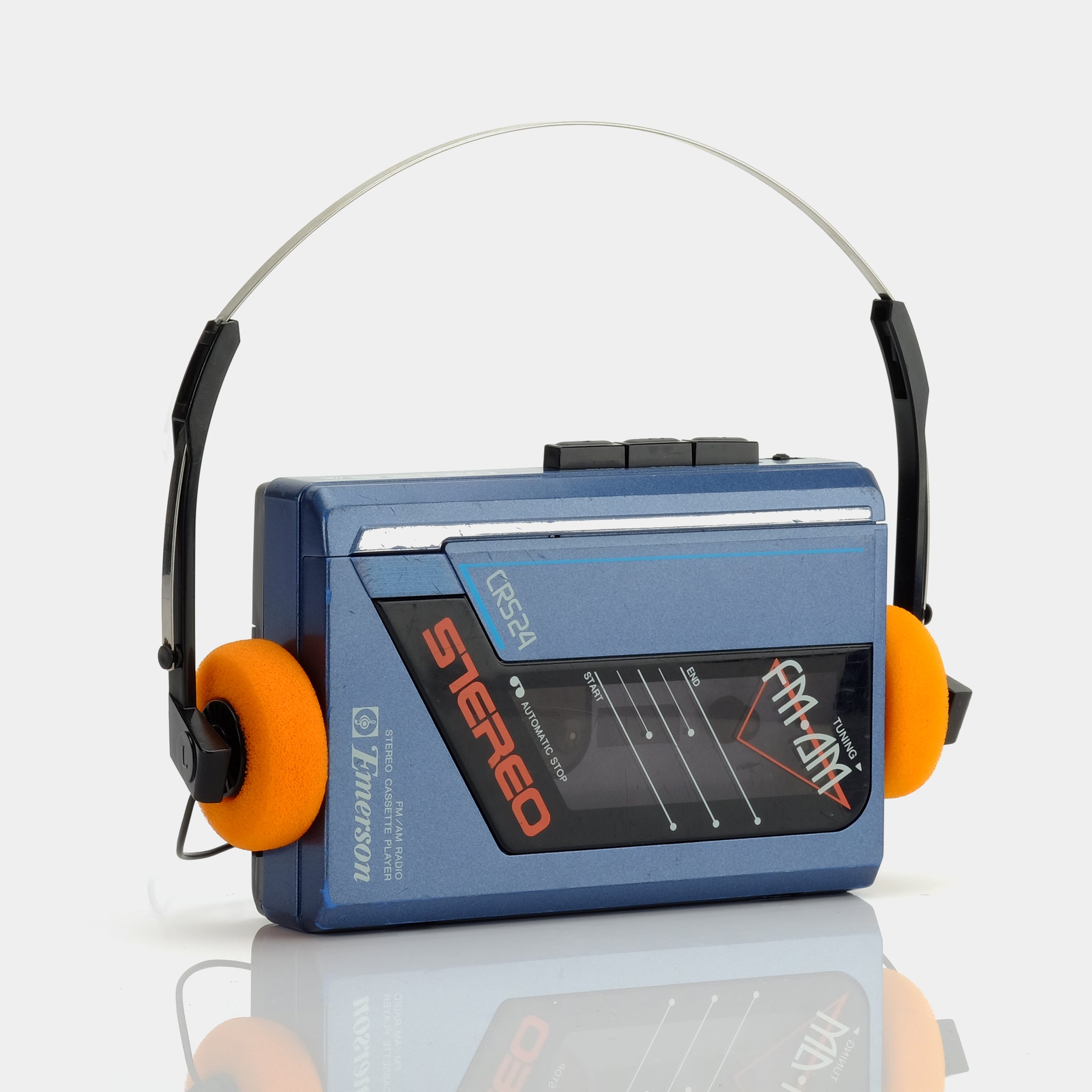 Emerson CRS24 AM/FM Portable Cassette Player