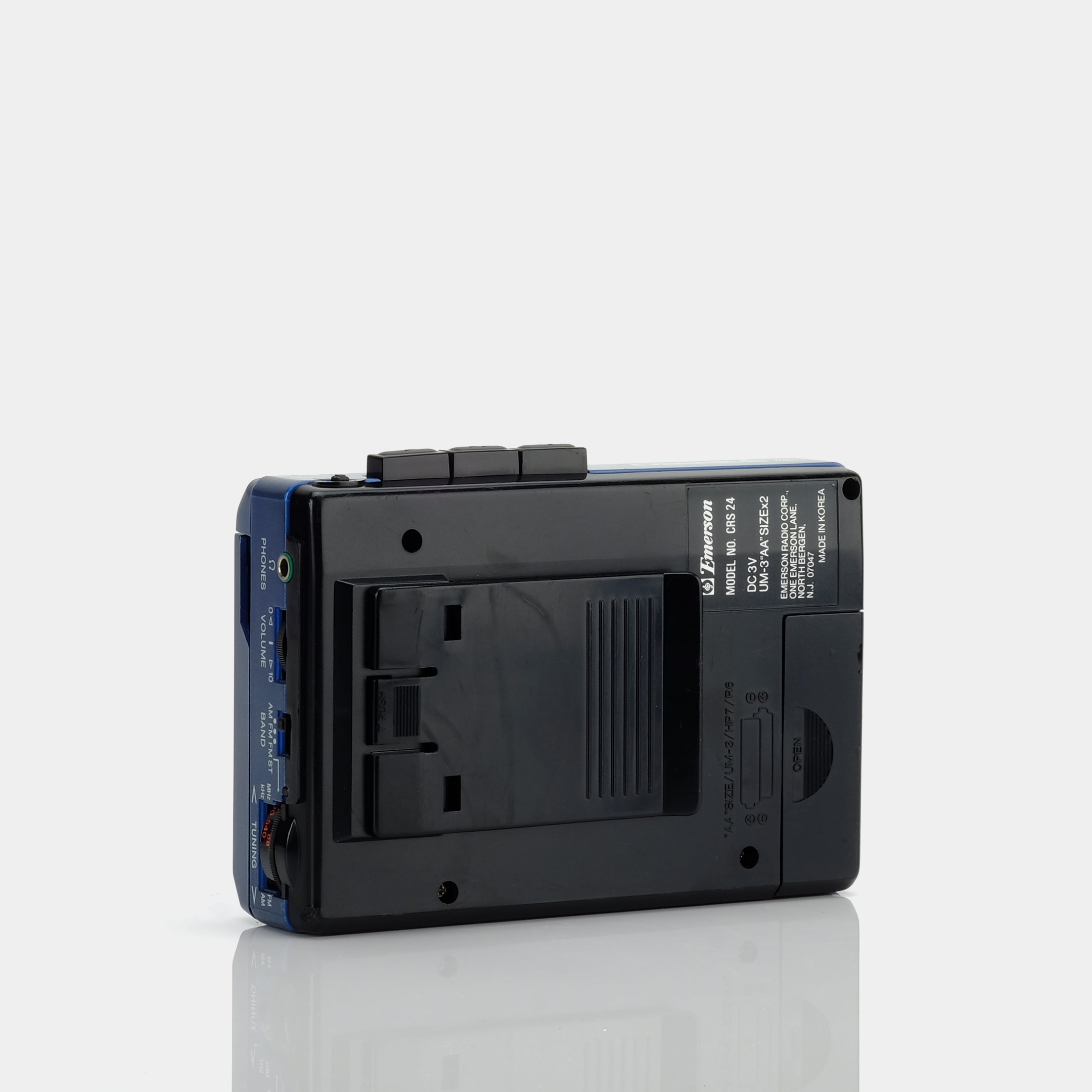 Emerson CRS24 AM/FM Portable Cassette Player