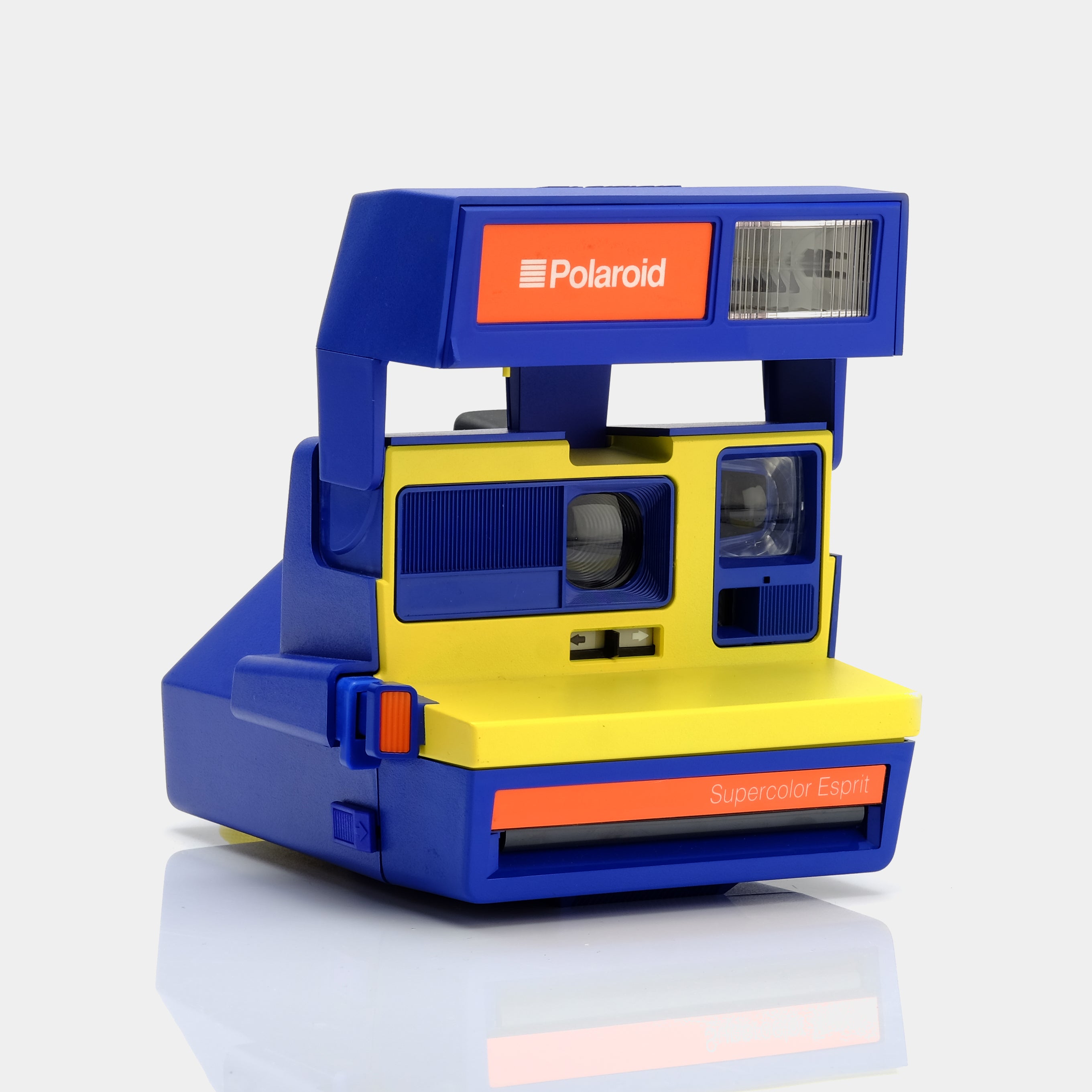 Polaroid 600 Supercolor ESPRIT Blue Instant Film Camera