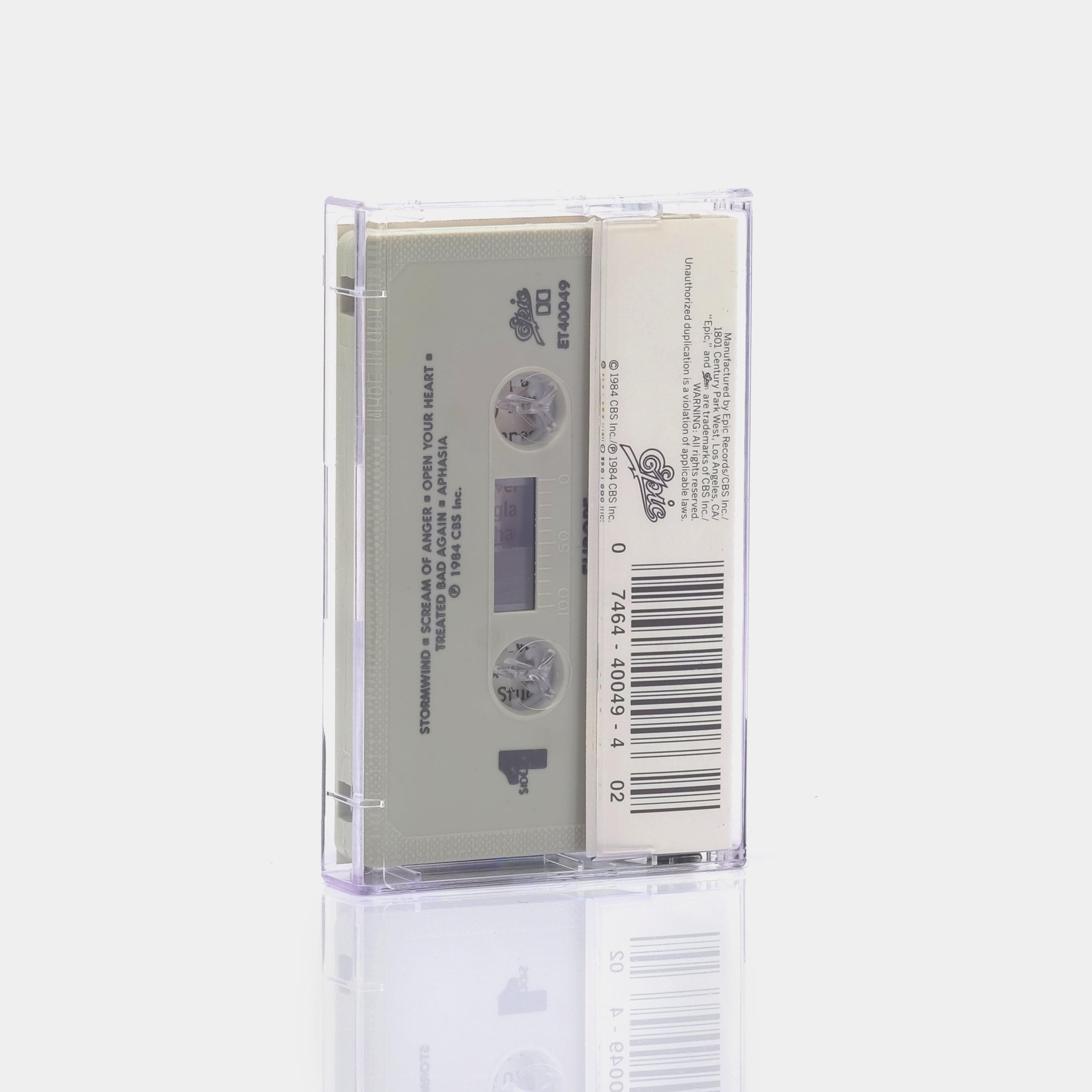 Europe - Wings Of Tomorrow Cassette Tape