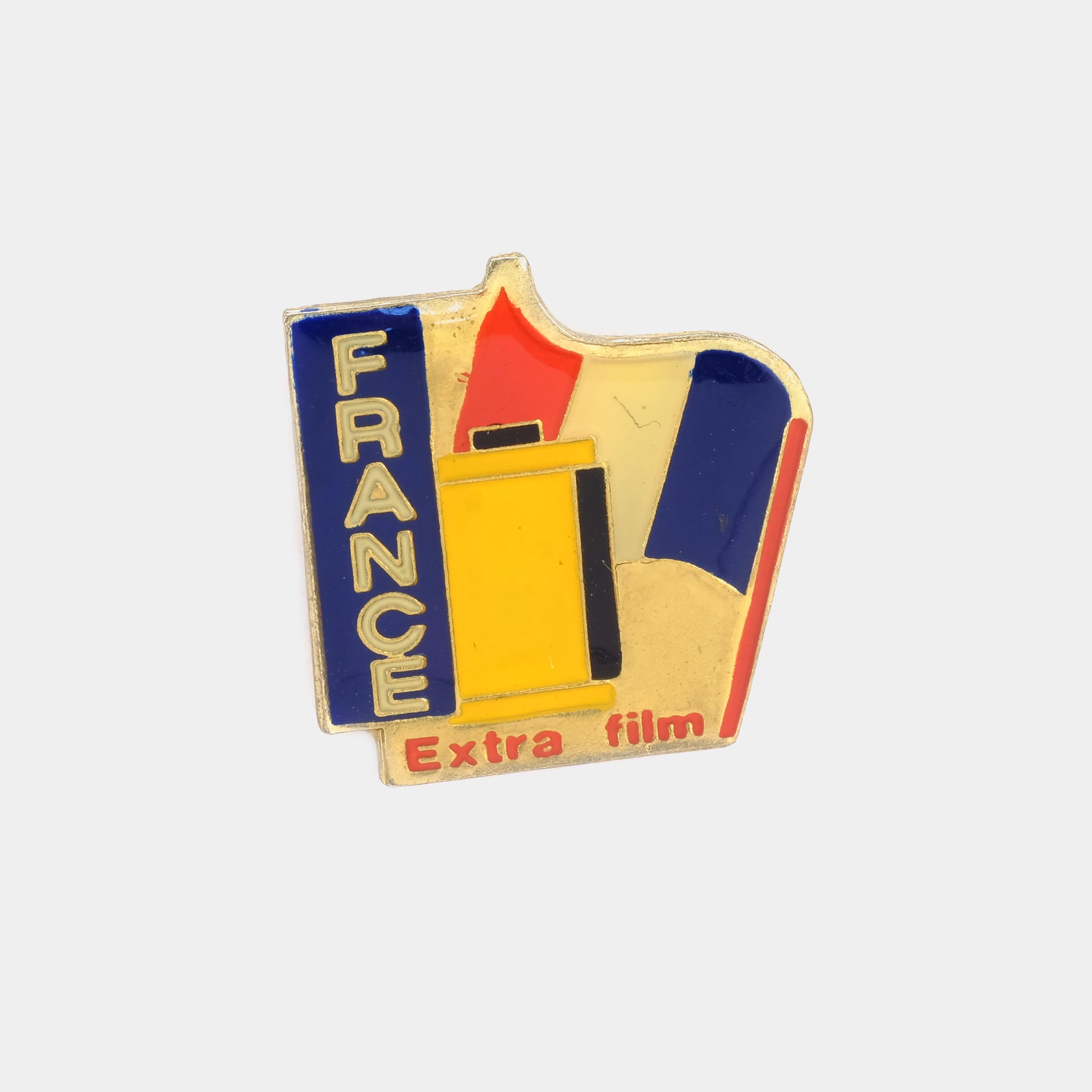 France Extra Film Vintage Enamel Pin