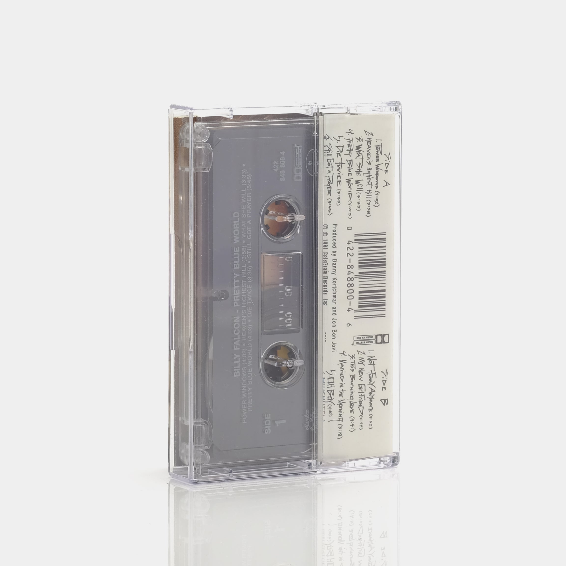 Billy Falcon - Pretty Blue World Cassette Tape