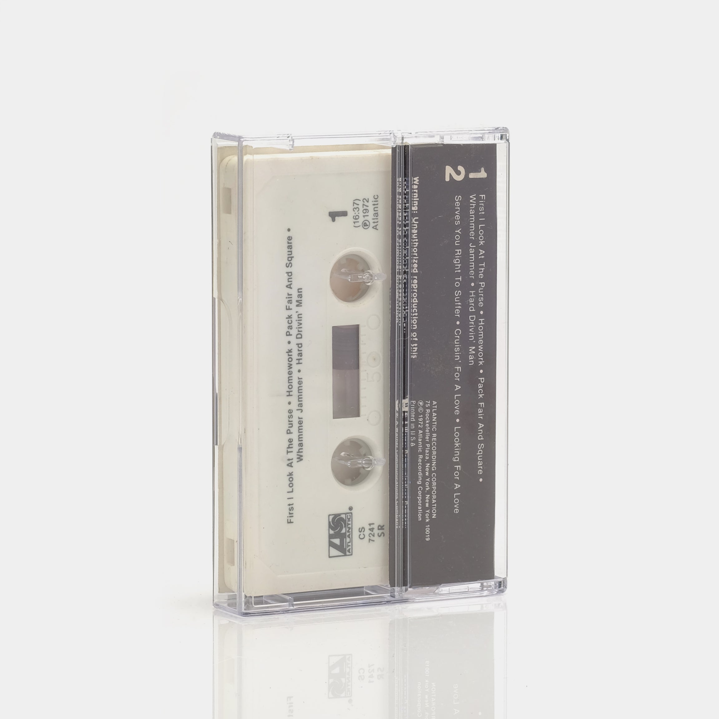 The J. Geils Band - "Live" Full House Cassette Tape