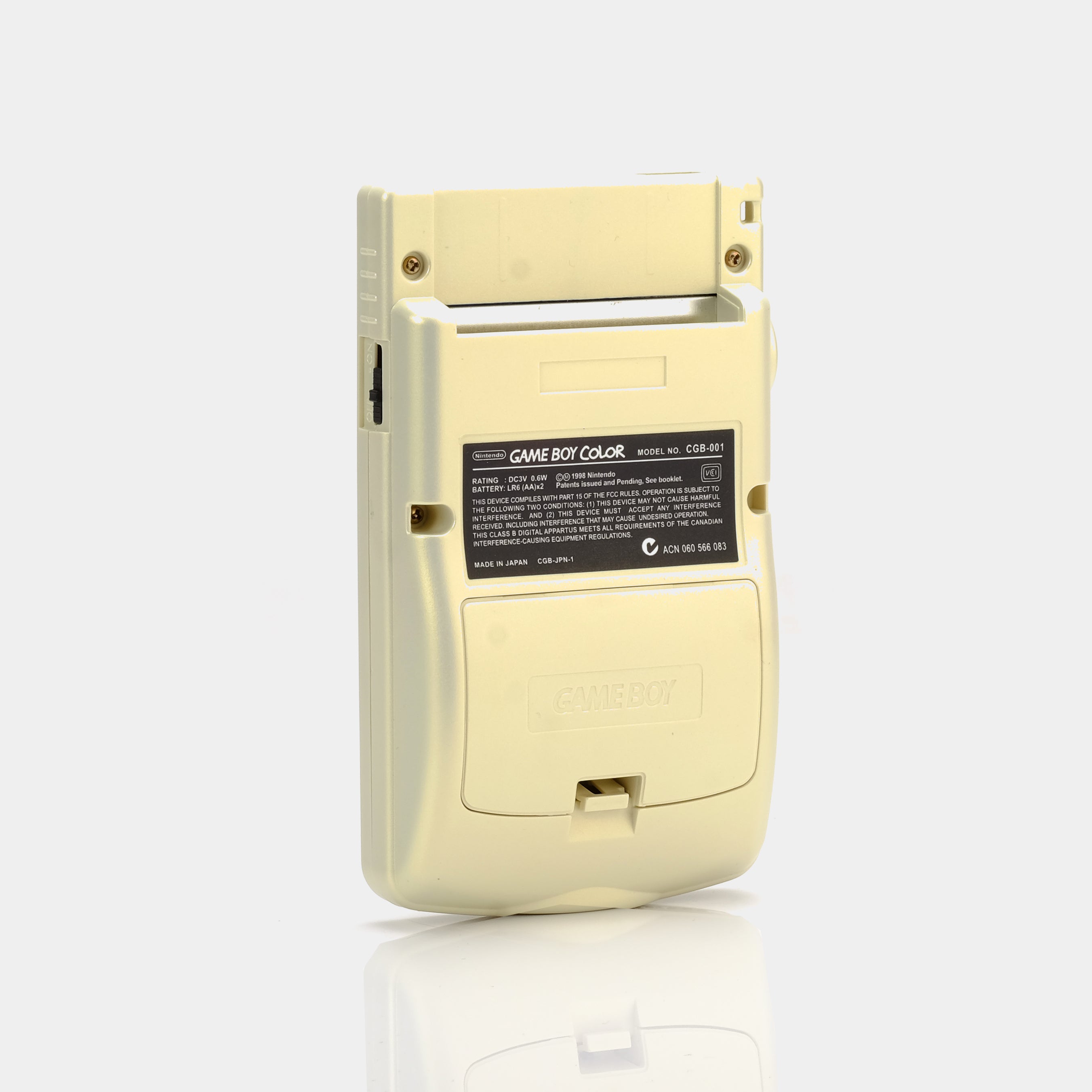 Nintendo Game Boy Color Pearl Yellow Pokemon Game Console