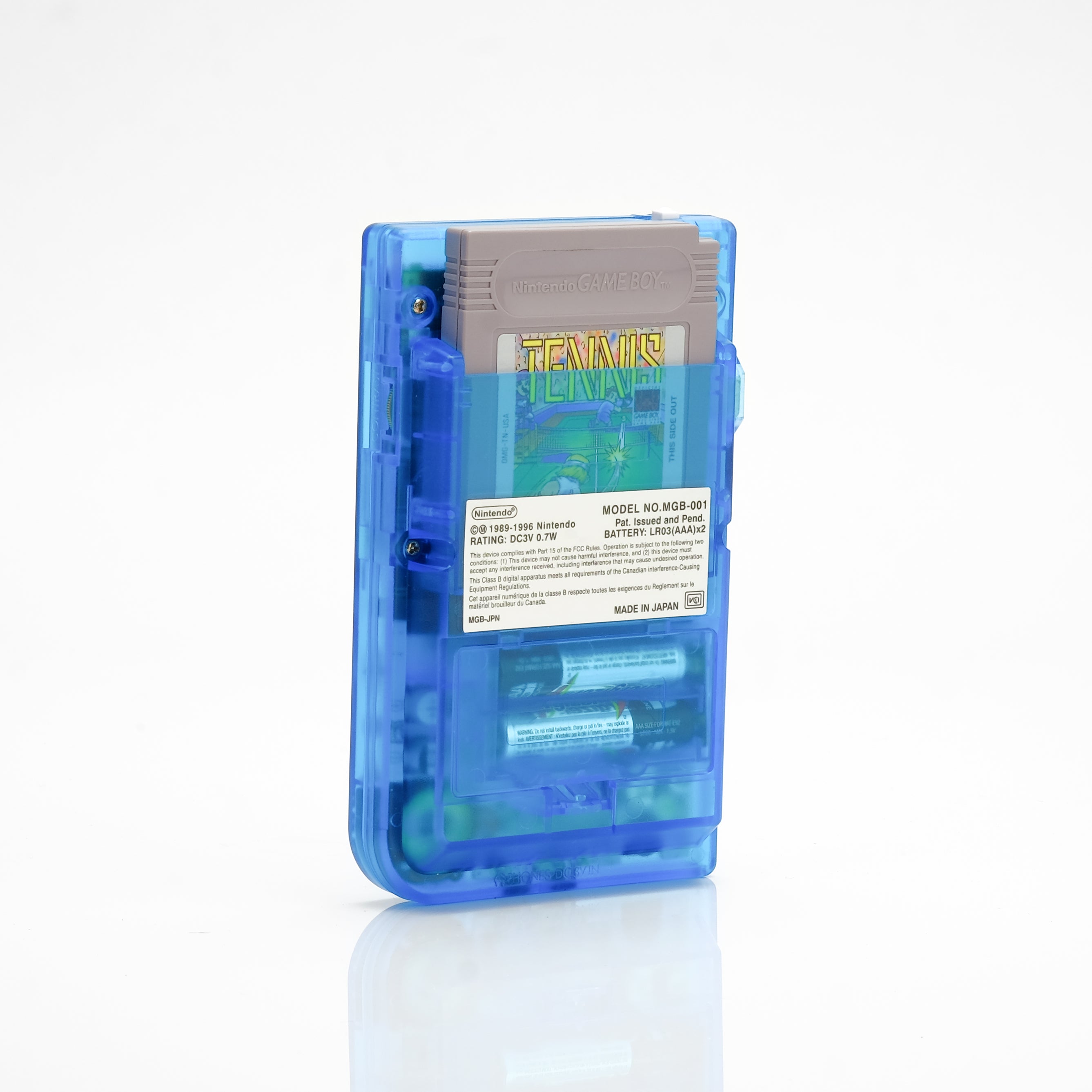 Nintendo Game Boy Pocket Clear Blue Game Console