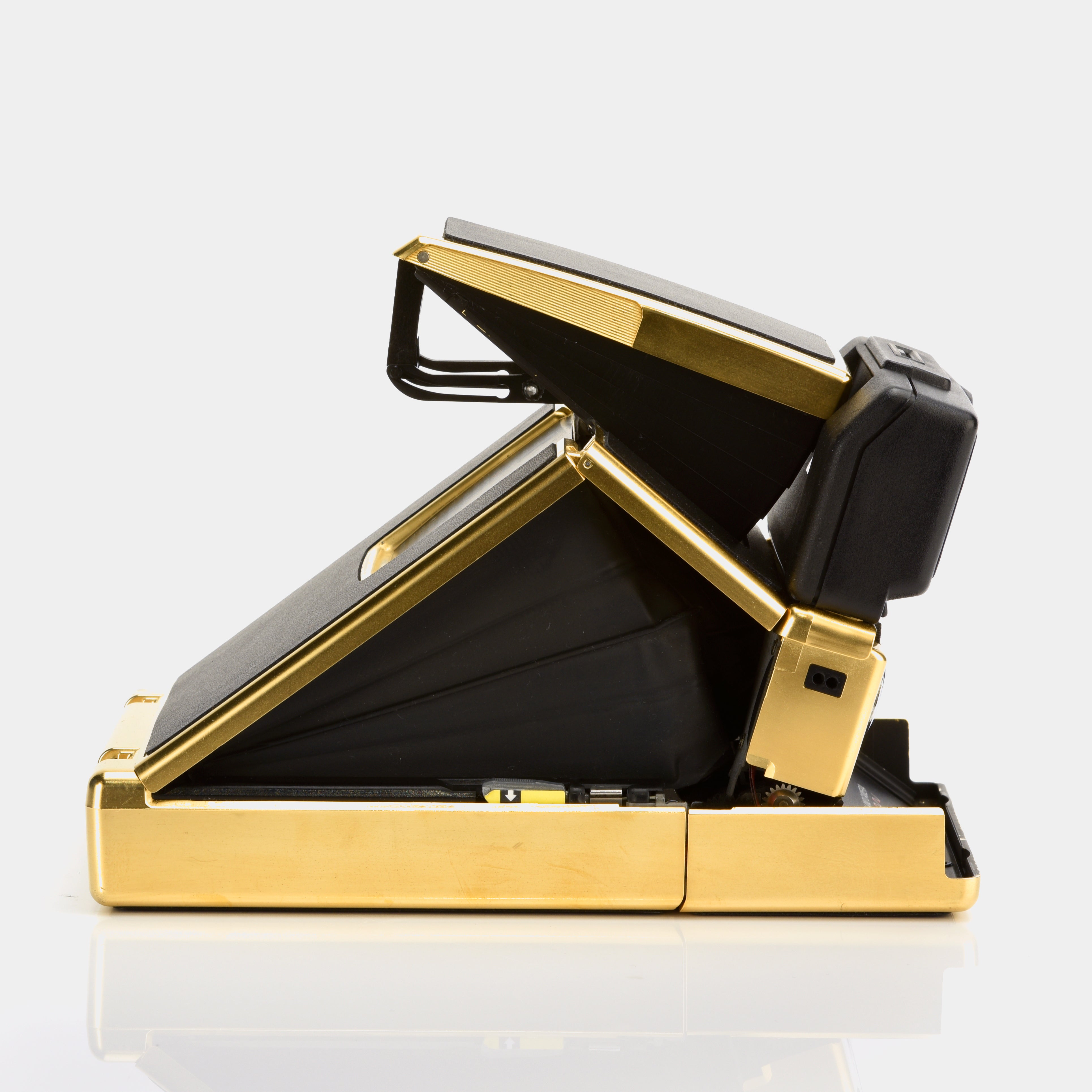 Polaroid SX-70 Sonar Autofocus Gold Plated Limited Edition Folding Instant Film Camera