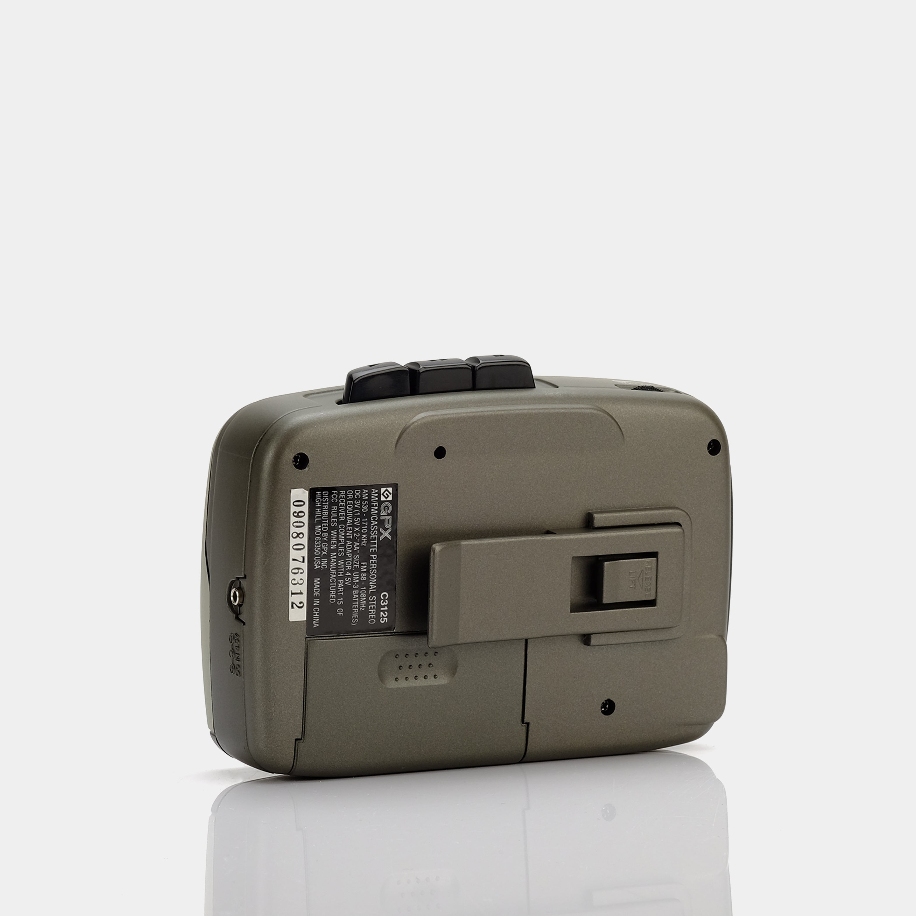 GPX AM/FM Portable Cassette Player