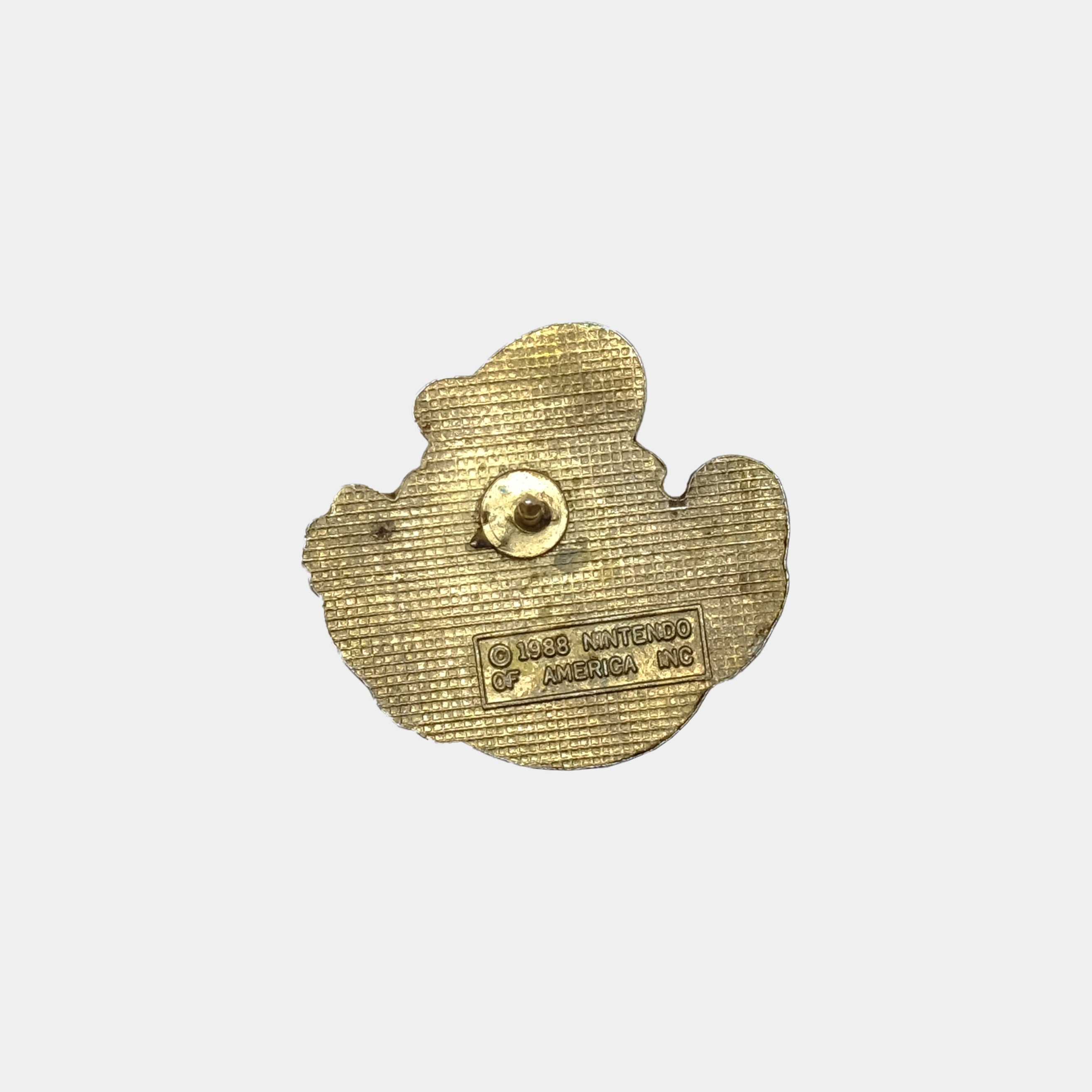 Nintendo Mario Ground Pound 1988 Vintage Enamel Pin