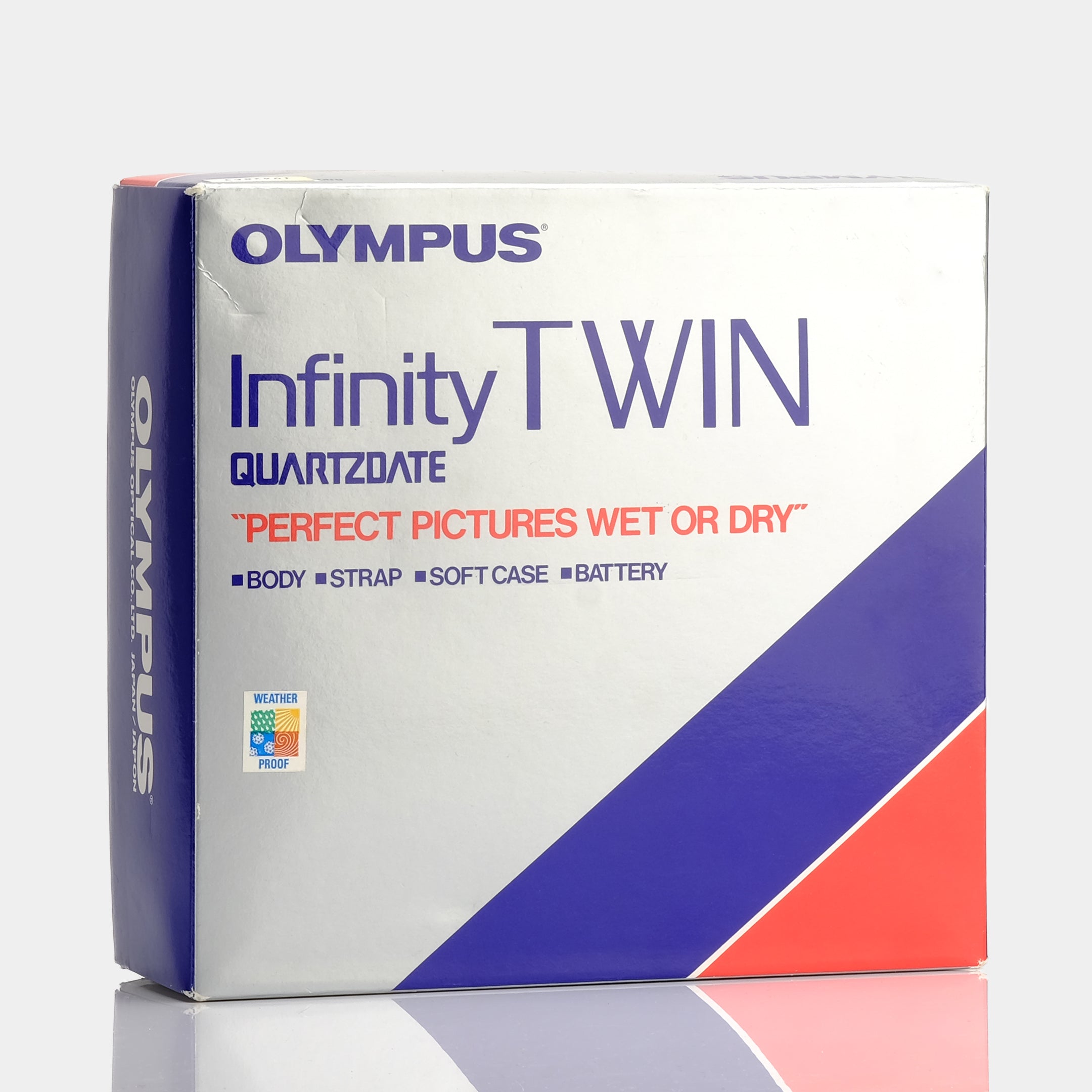 Olympus Infinity Twin Quartzdate 35mm Point and Shoot Film Camera