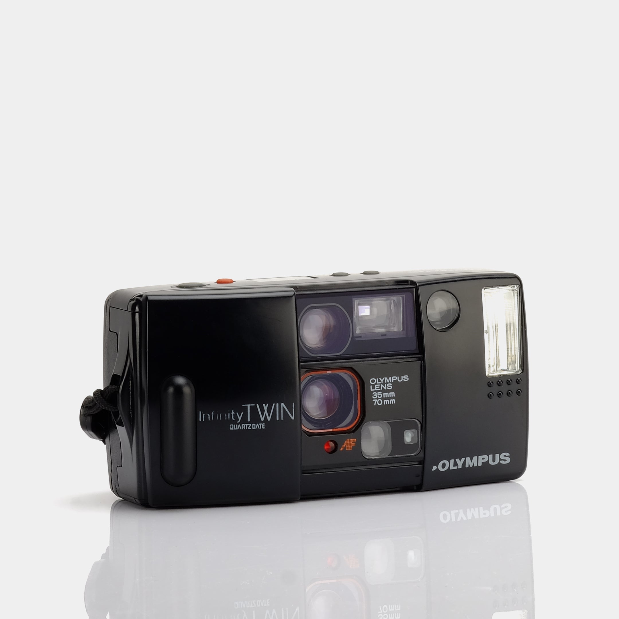 Olympus Infinity Twin Quartzdate 35mm Point and Shoot Film Camera