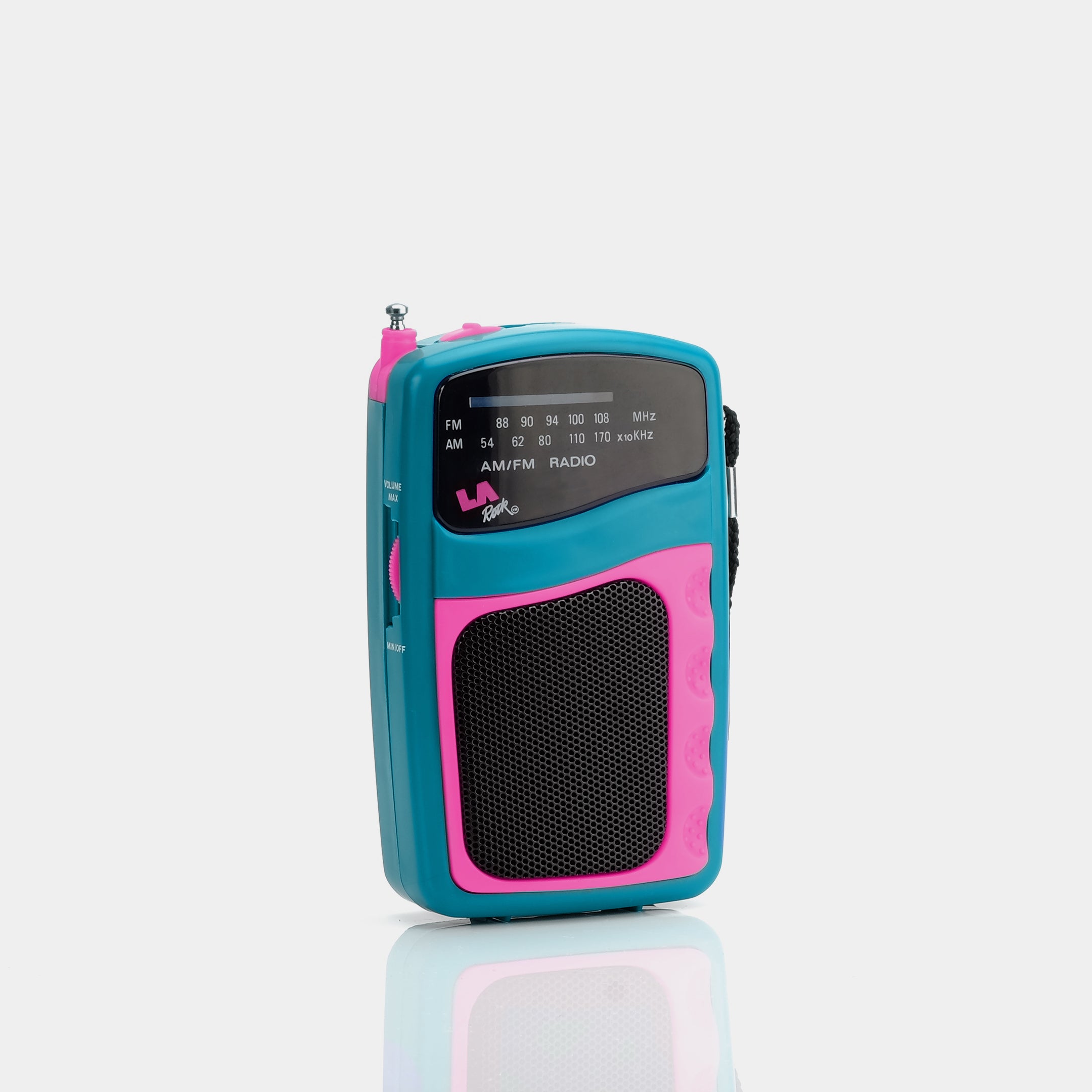 LA Rock AM/FM Portable Radio