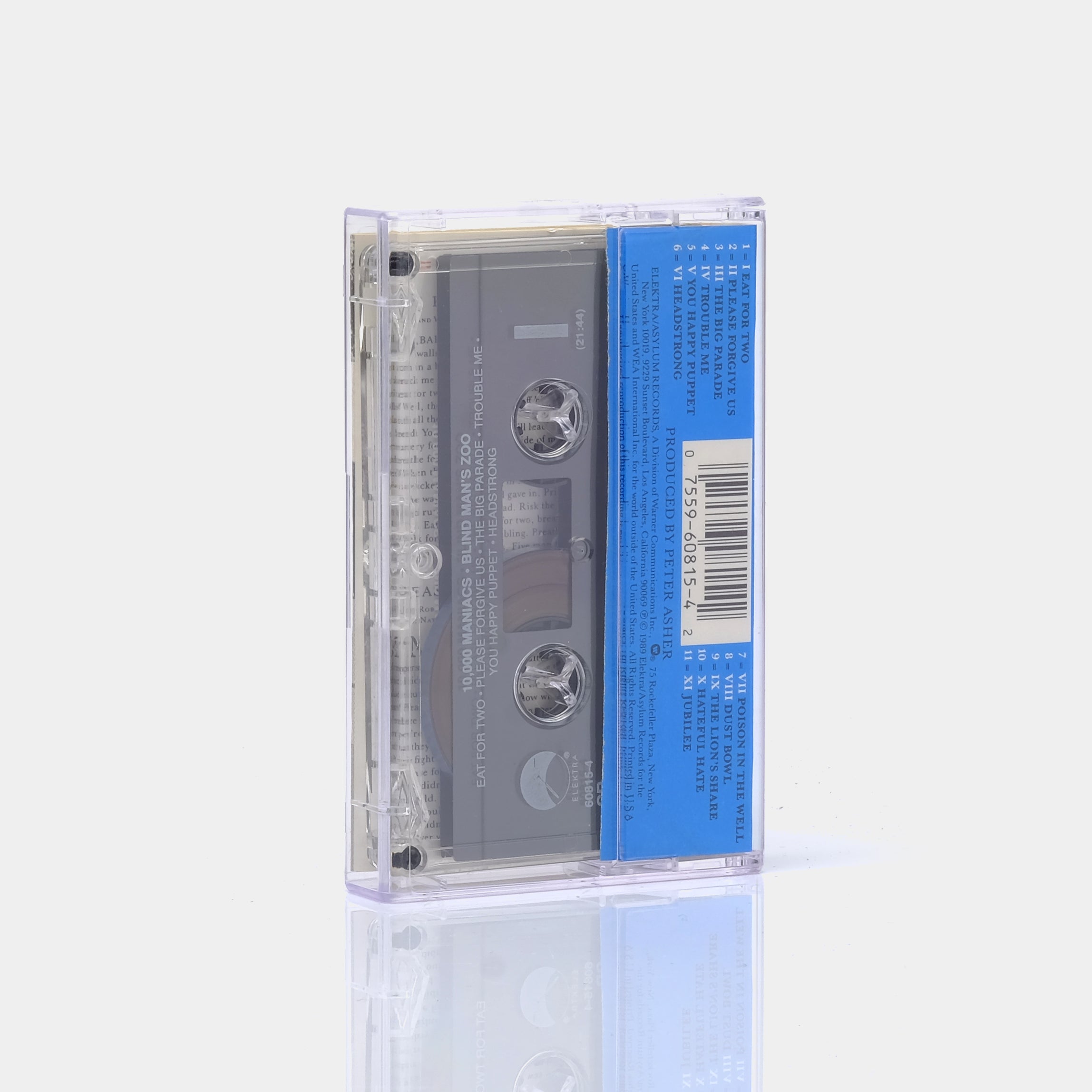 10,000 Maniacs - Blind Man's Zoo Cassette Tape