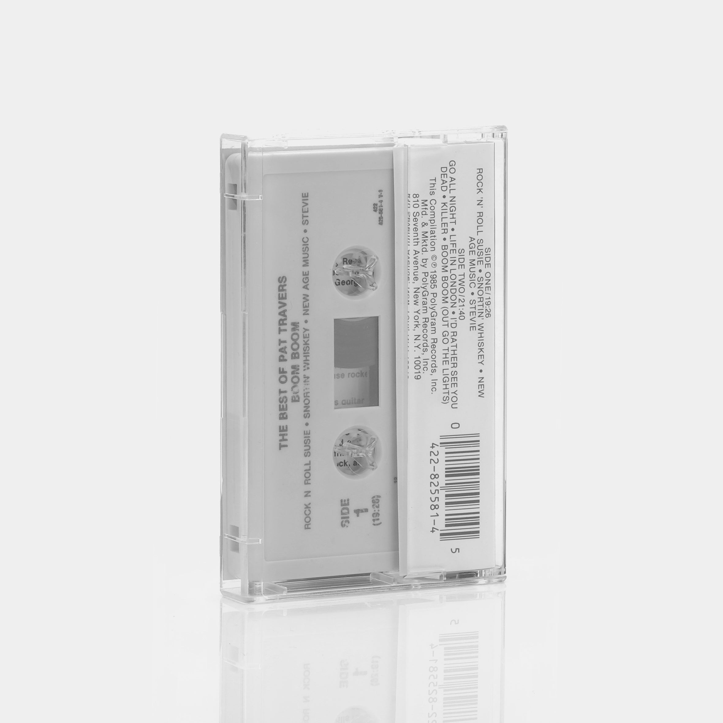 Pat Travers - The Best Of Pat Travers Cassette Tape